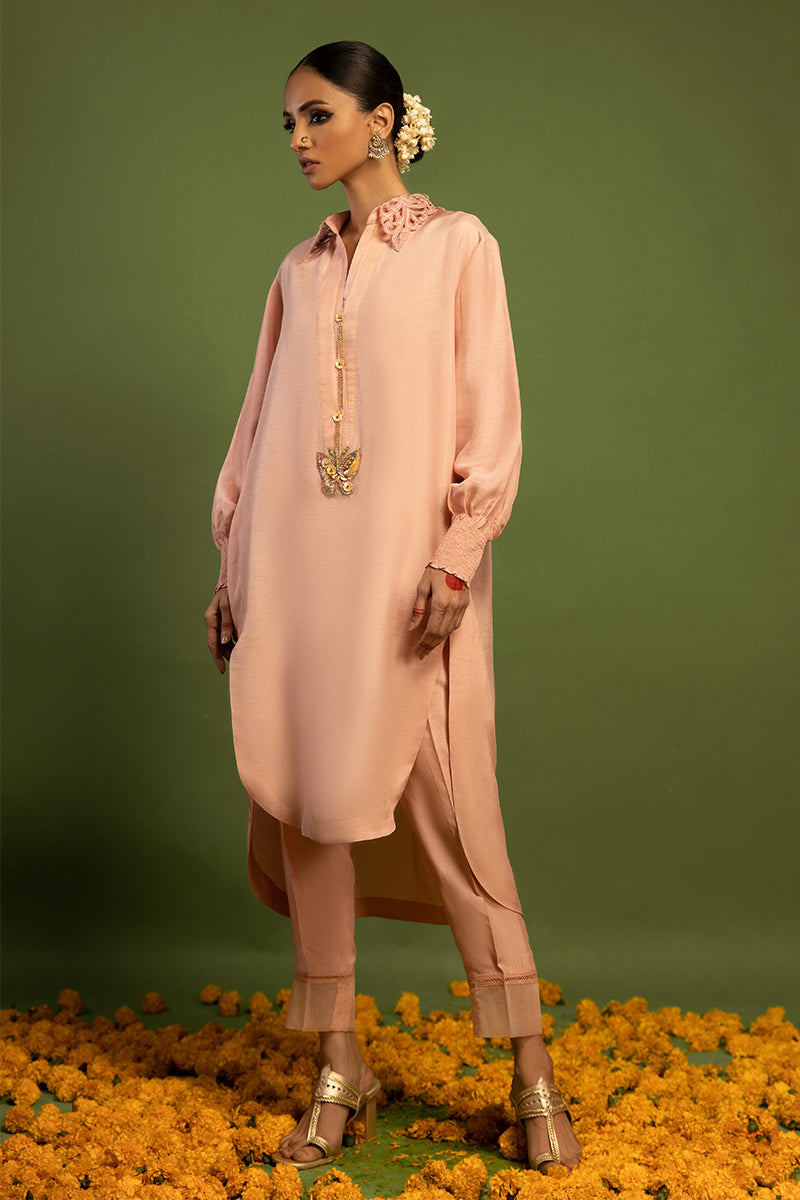 Wardha Saleem | Luxury Pret Traditional Wear | TITLI (2 PC) - Riwayat-e-Khas