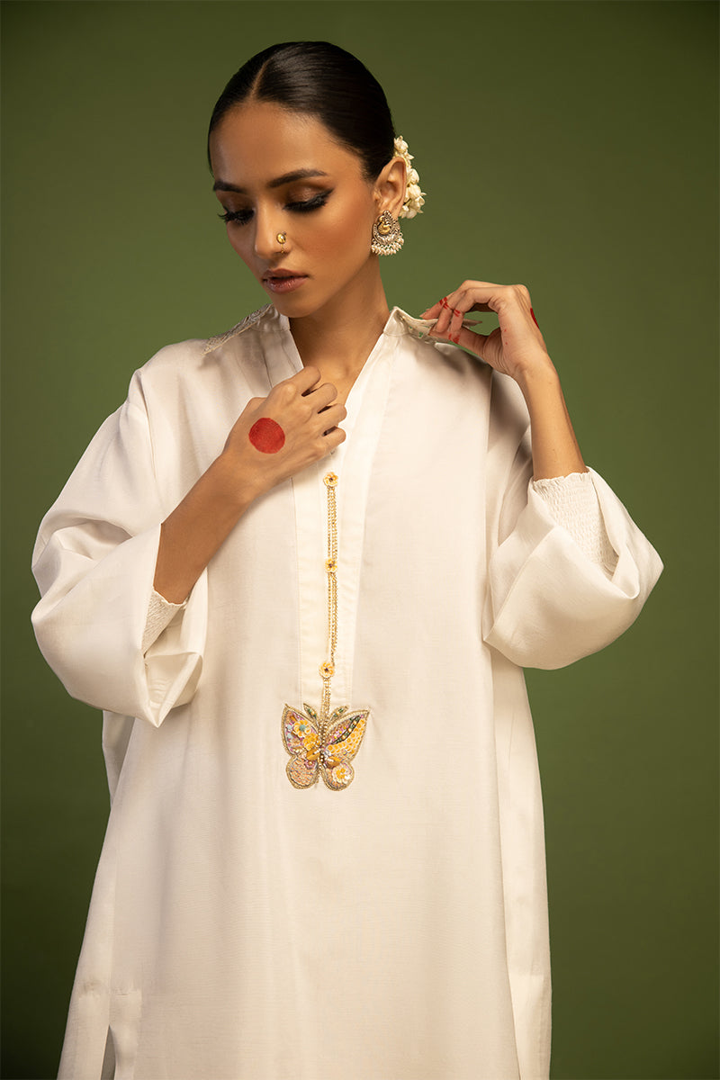 Wardha Saleem | Luxury Pret Traditional Wear | TITLI (2 PC) - Riwayat-e-Khas