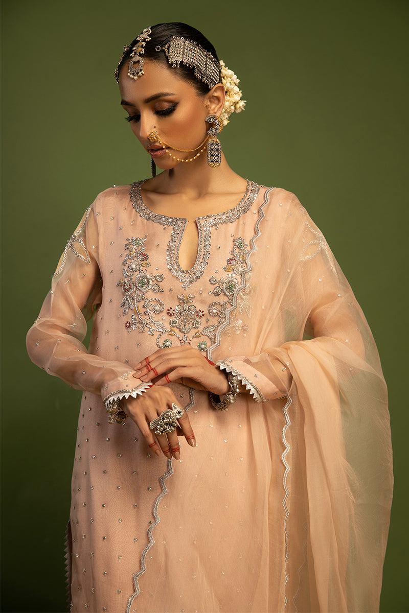 Wardha Saleem | Luxury Pret Traditional Wear | MISMAAR - HEAVY FORMAL (2 PC) - Riwayat-e-Khas