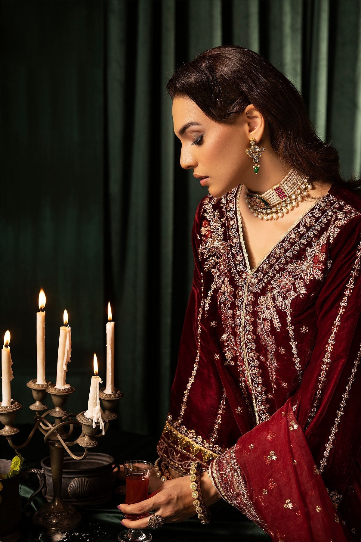 Motifz | Velvet Formals | 5099-SANDAL