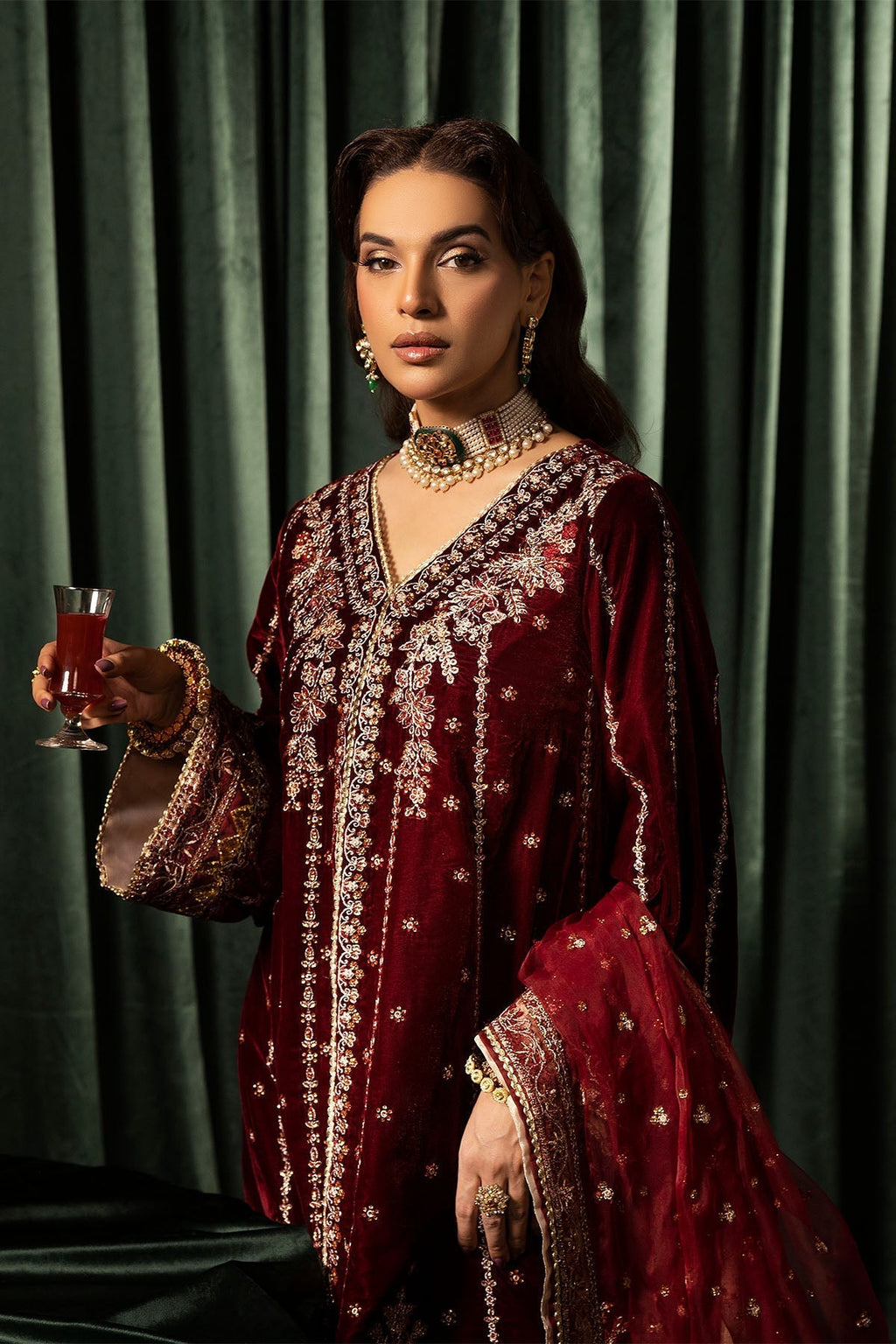 Motifz | Velvet Formals | 5099-SANDAL