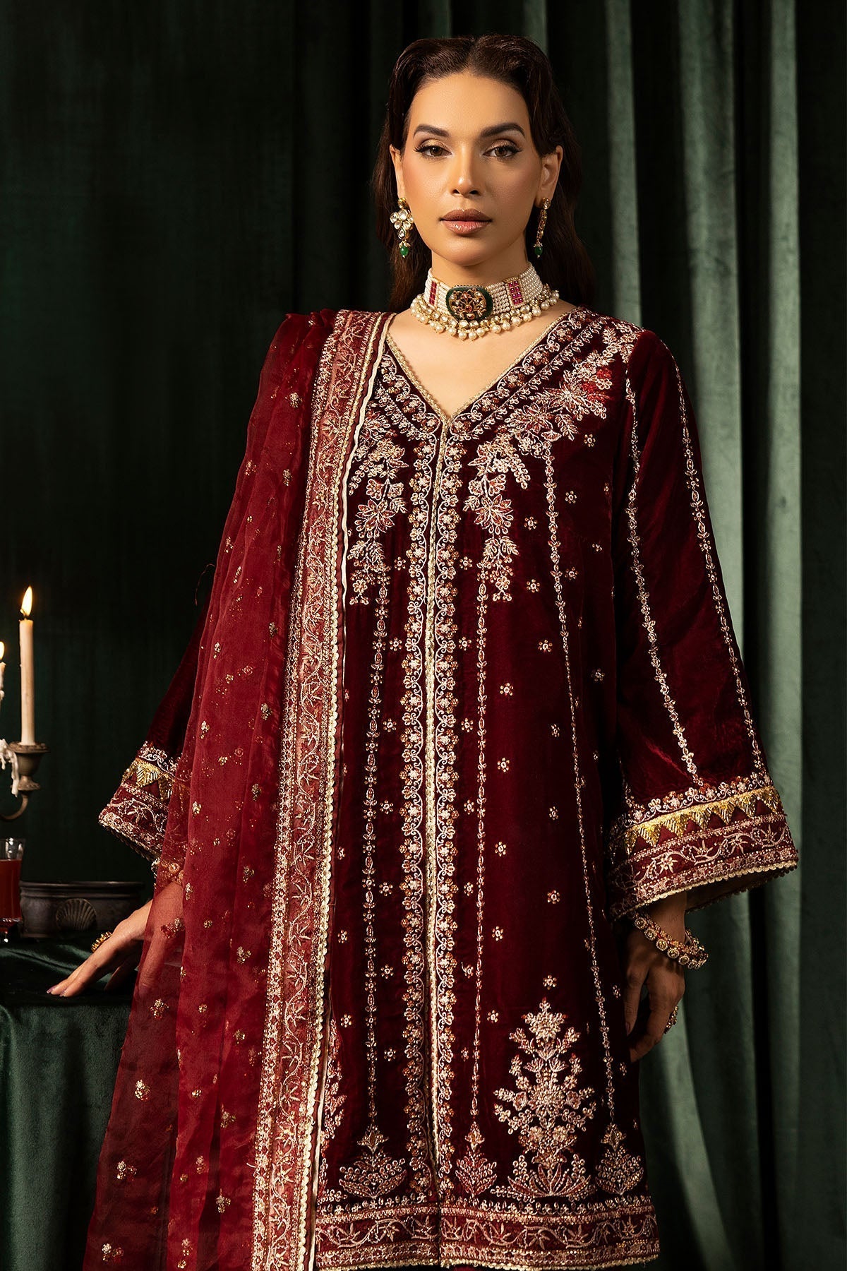 Motifz | Velvet Formals | 5099-SANDAL