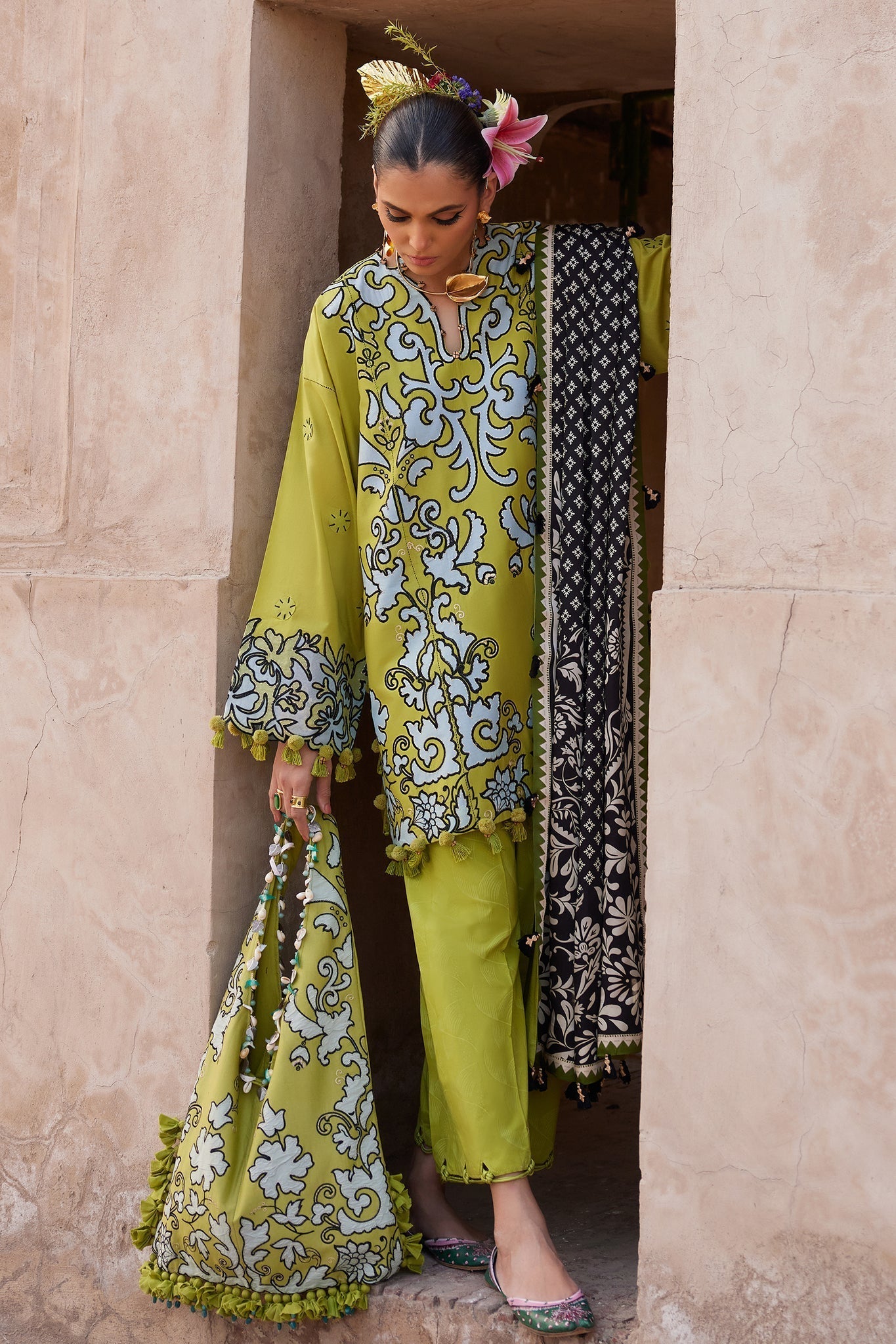 Elan | Luxury Lawn 25 | SOLENE (EL25-03 A)