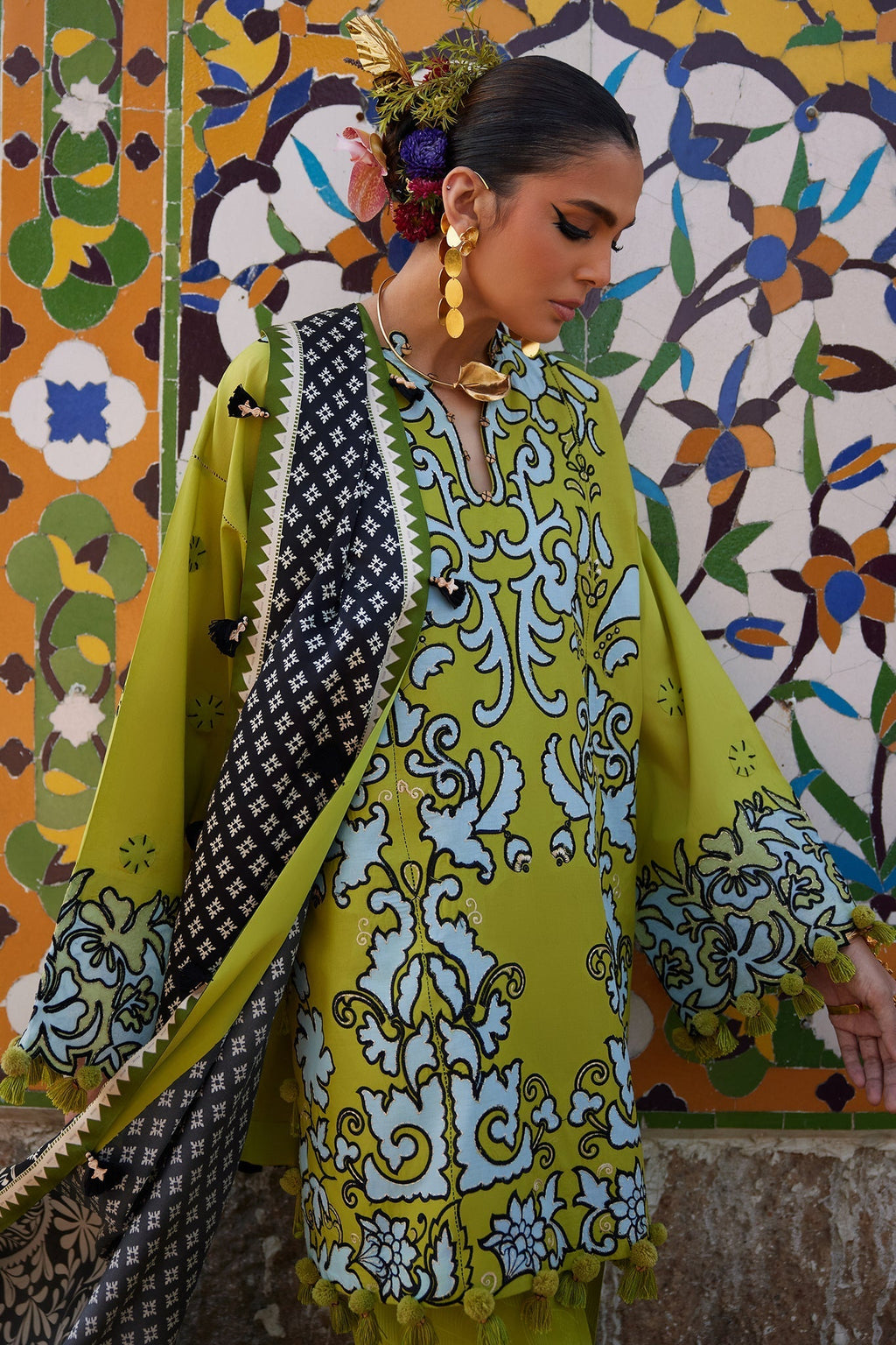 Elan | Luxury Lawn 25 | SOLENE (EL25-03 A)