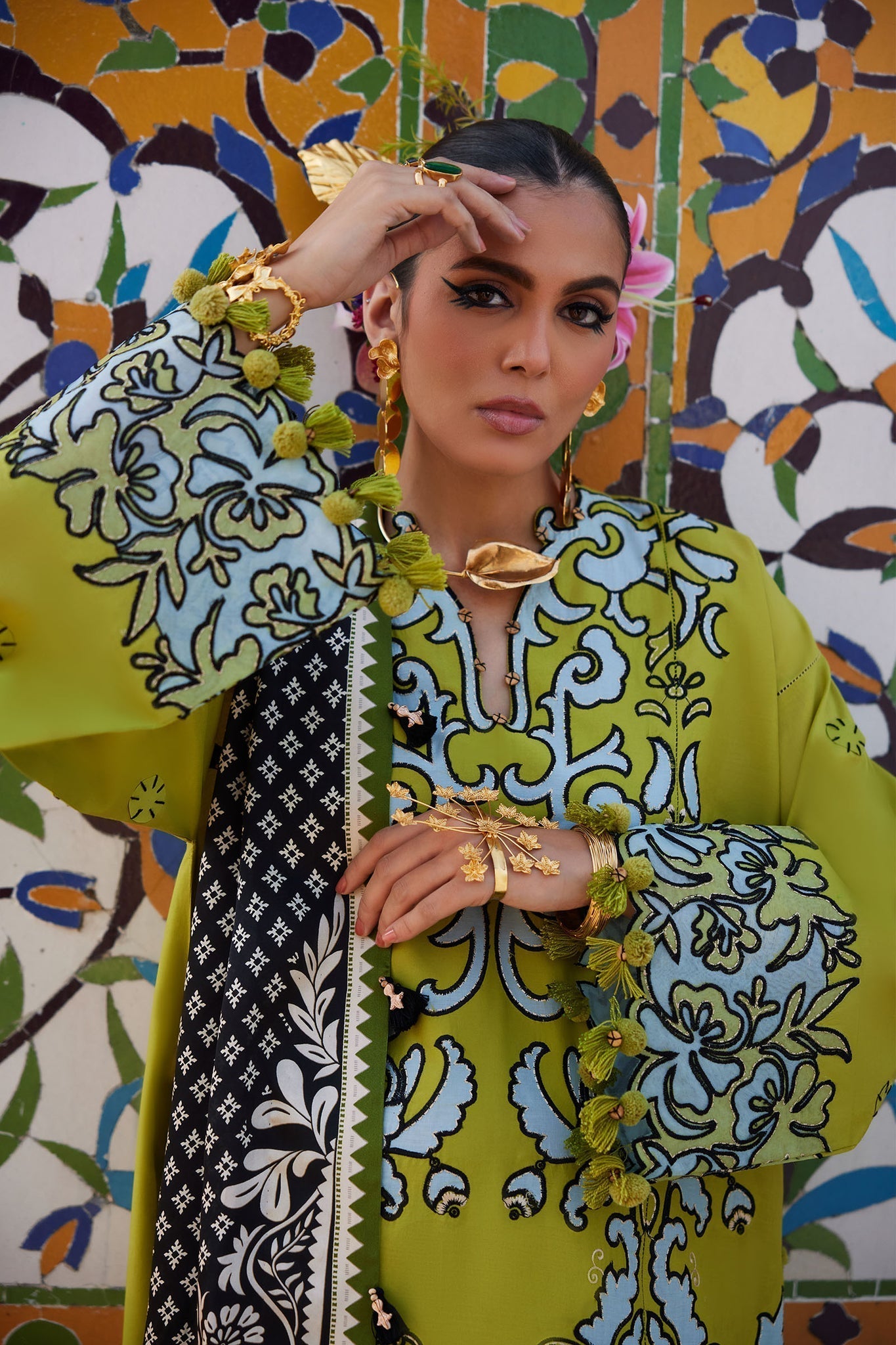 Elan | Luxury Lawn 25 | SOLENE (EL25-03 A)
