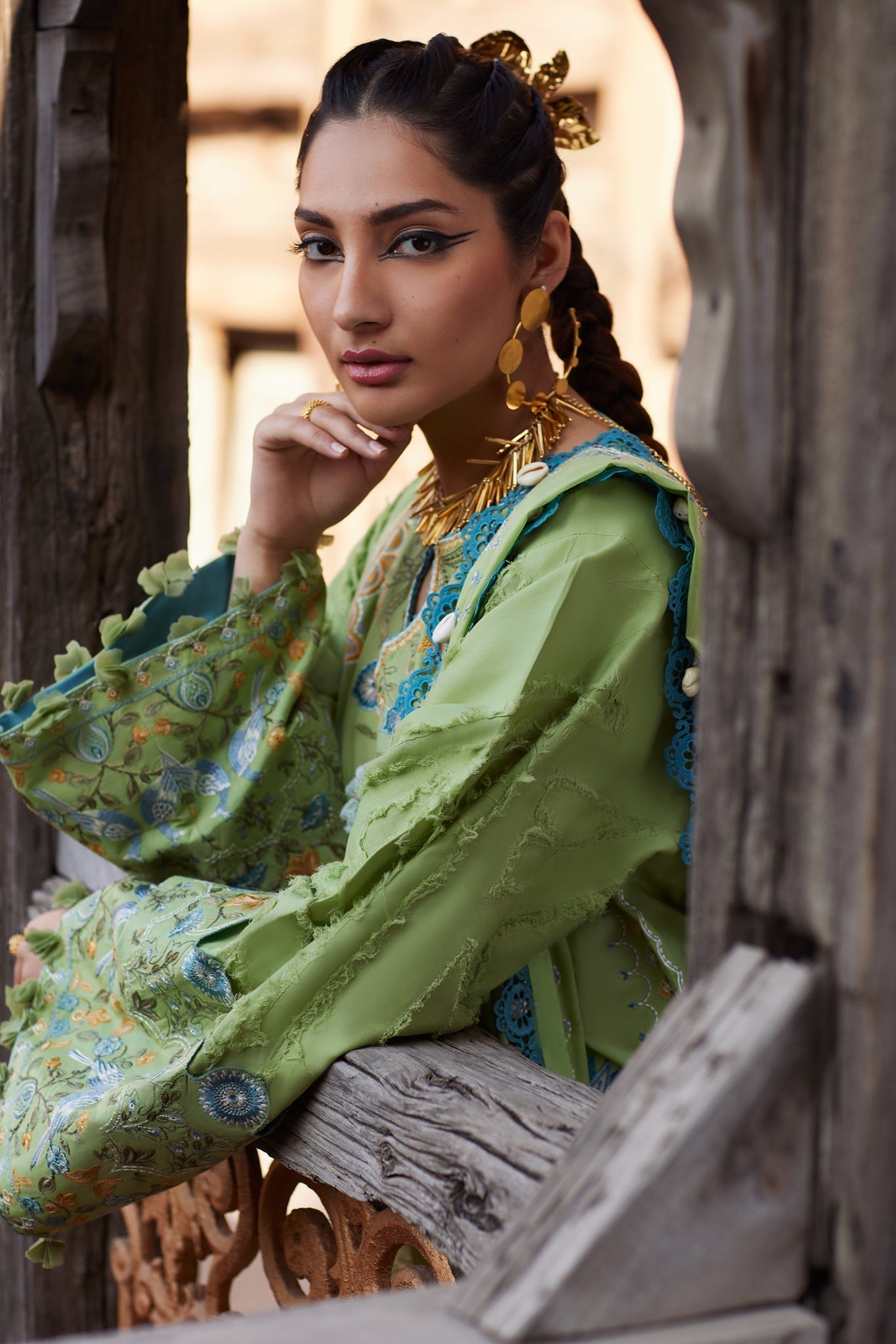 Elan | Luxury Lawn 25 | ISLA BLEU (EL25-11 B)
