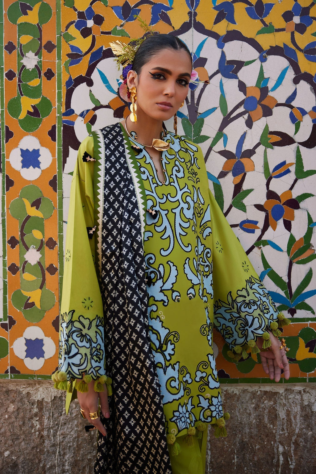 Elan | Luxury Lawn 25 | SOLENE (EL25-03 A)