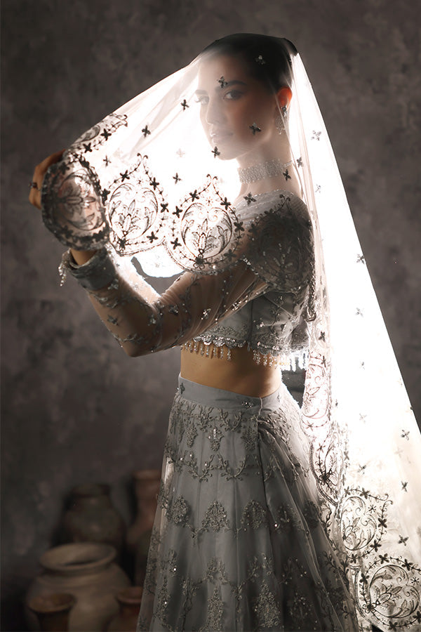 Saffron | Aatish Formals | Rang-e-Barq - House Of Anaya