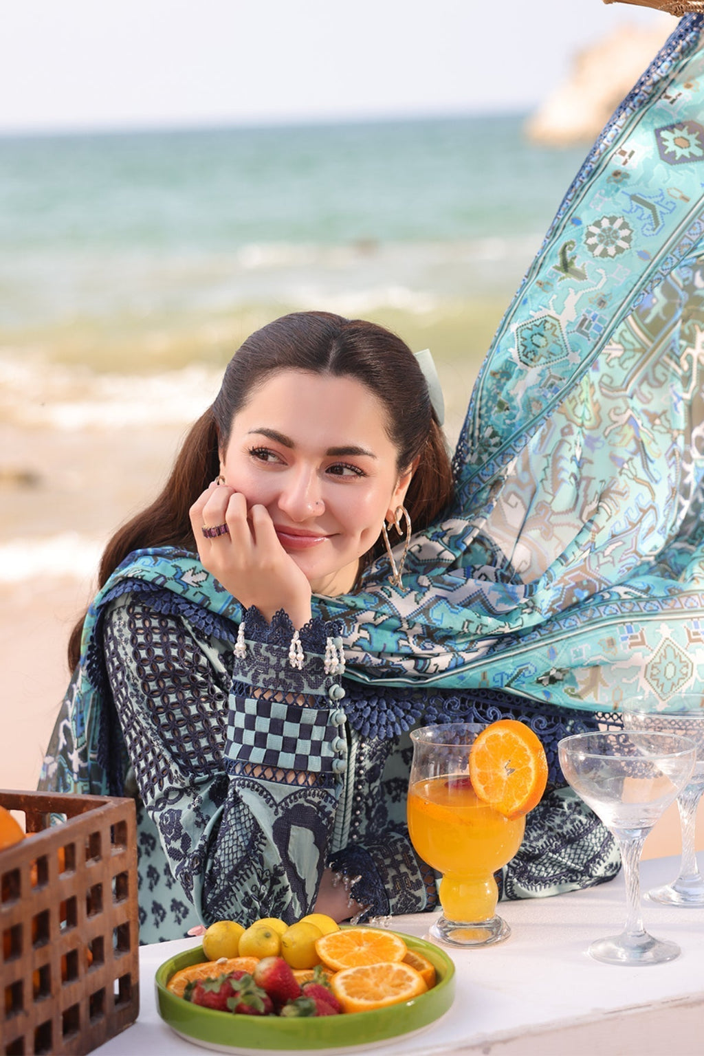 Imrozia Premium | Hania Luxury Lawn 25 | SL 75 A Parizay