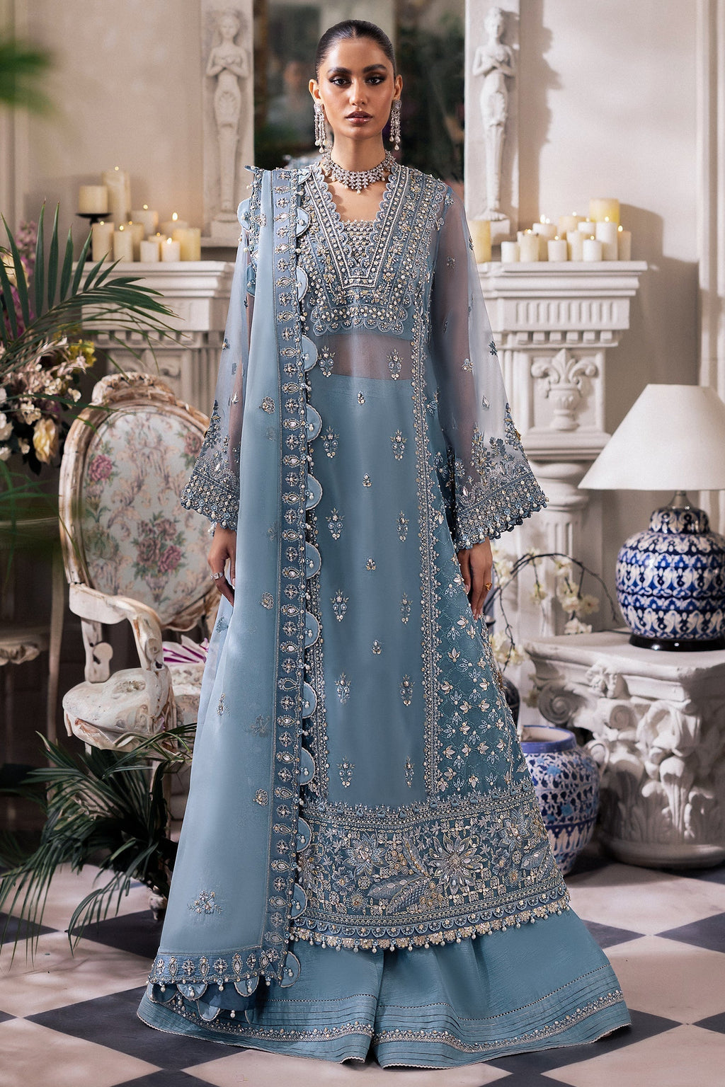 Zaha | Gossamer Formals 24 | AZURA (ZC24-07) - House Of Anaya