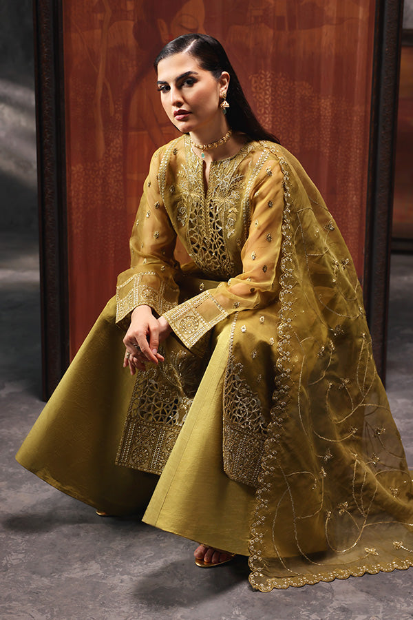 Saffron | Aatish Formals | Shola-e-Noor - House Of Anaya