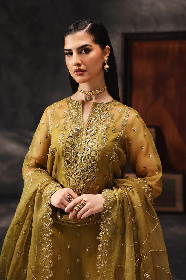 Saffron | Aatish Formals | Shola-e-Noor - House Of Anaya