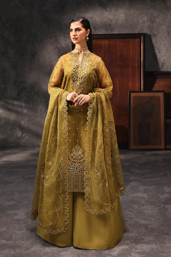 Saffron | Aatish Formals | Shola-e-Noor - House Of Anaya
