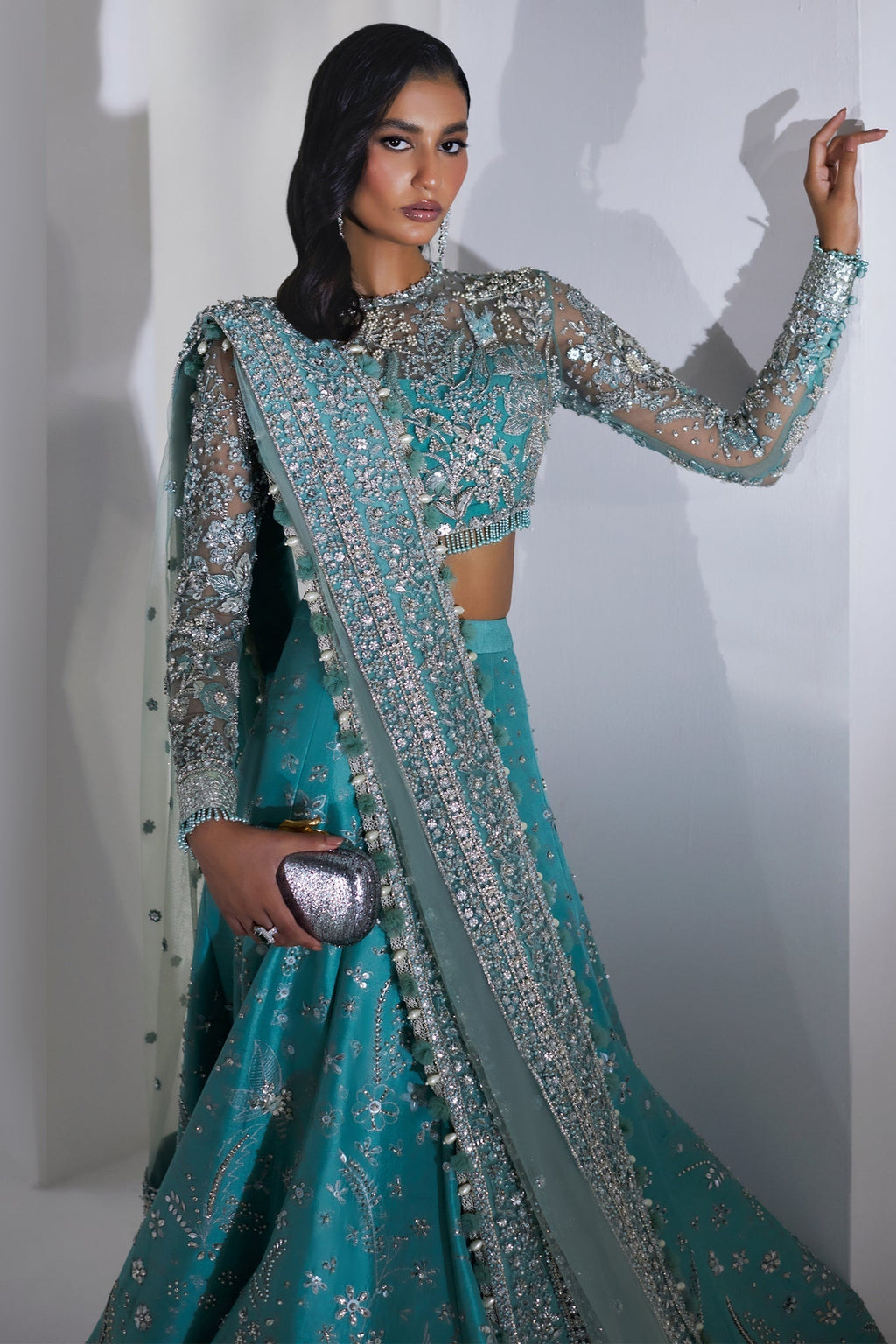 Elan | Luxury Wedding Wears | ÉTINCELLE DE CRISTAL (EP-21007)