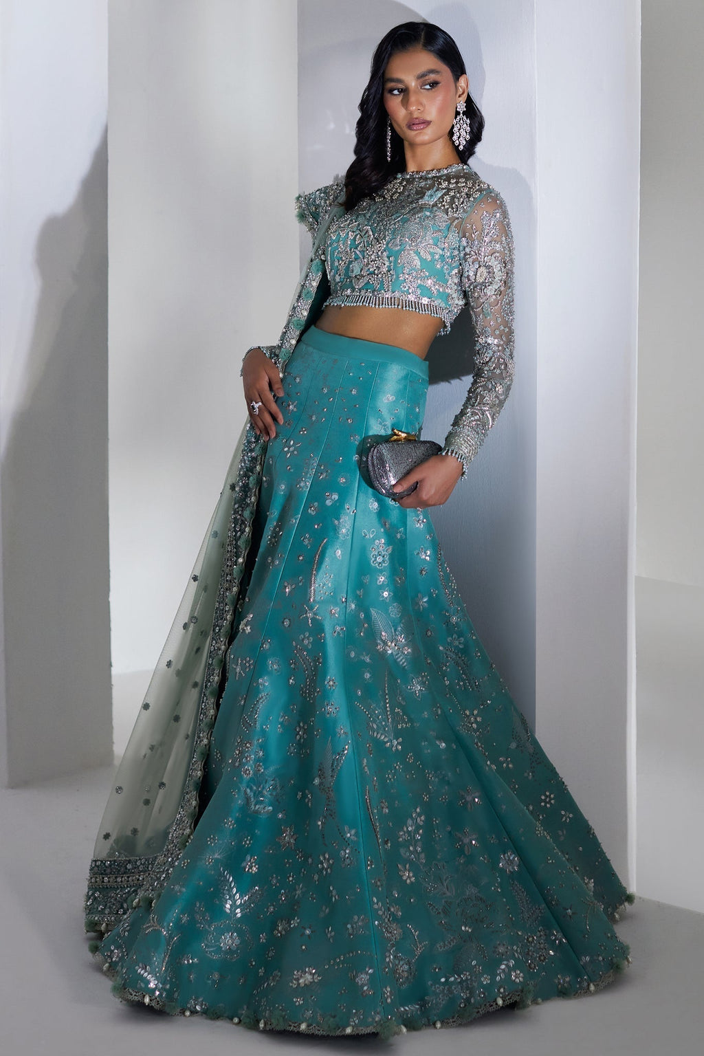 Elan | Luxury Wedding Wears | ÉTINCELLE DE CRISTAL (EP-21007)