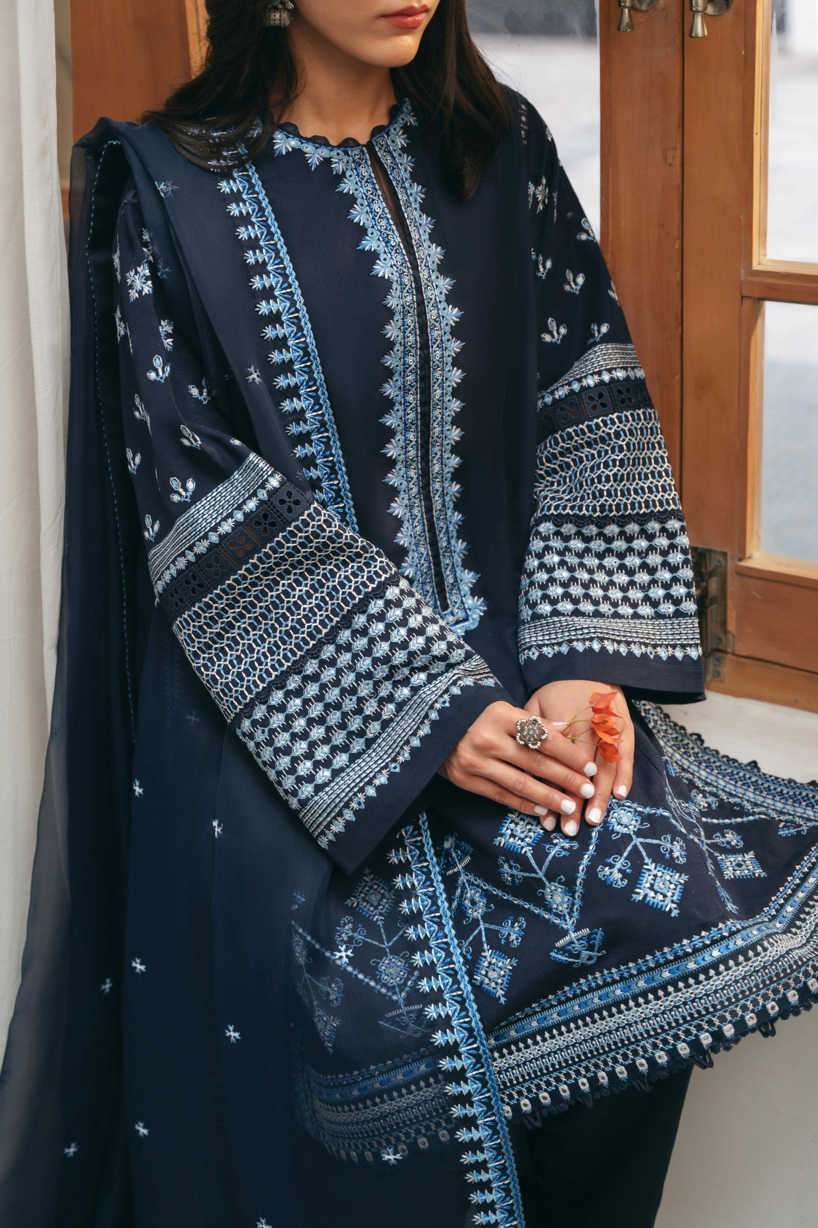 Zaha | Aangan Ready to Wear | ROSHAN (ZRW-20907) - House Of Anaya