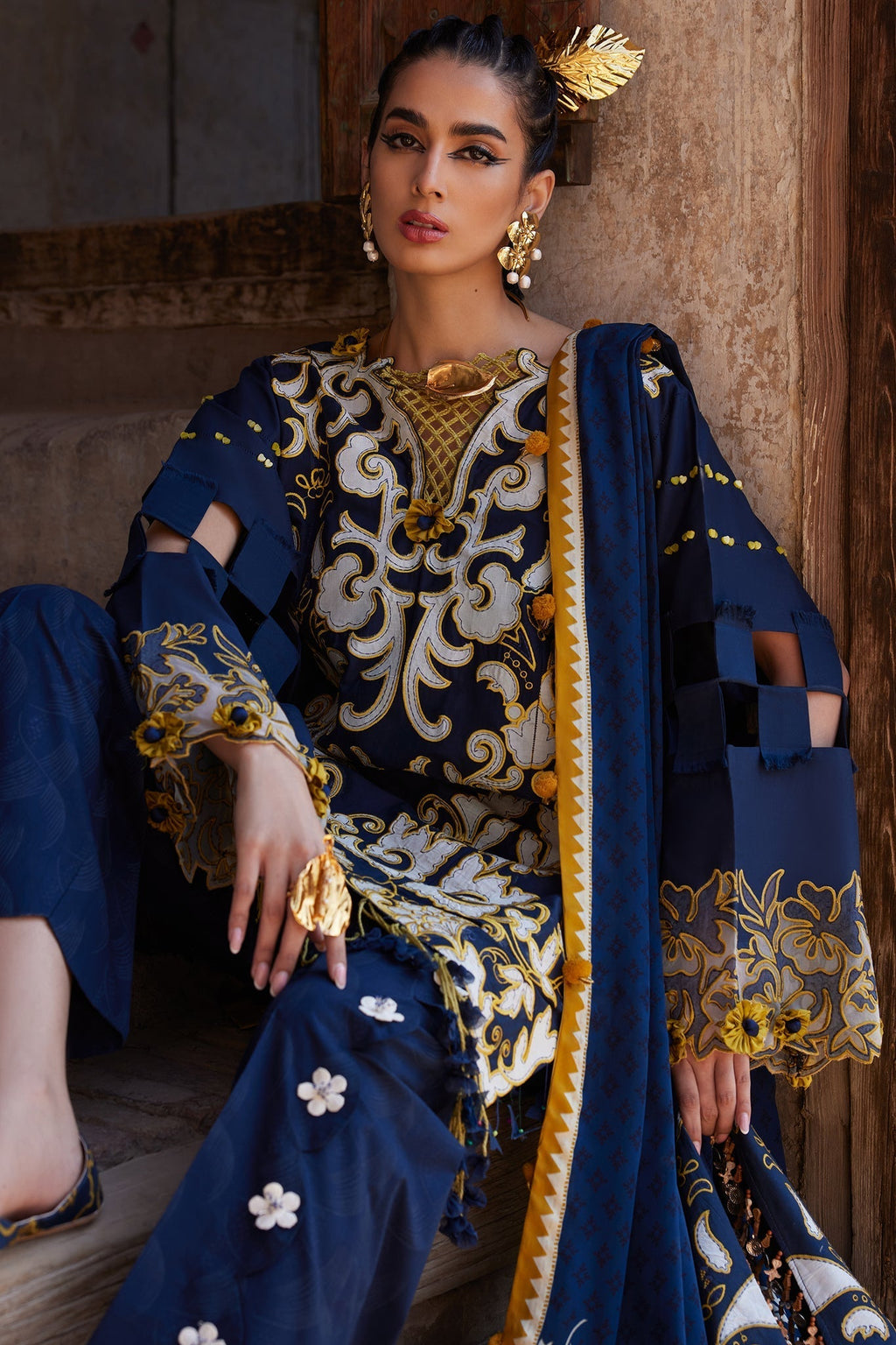 Elan | Luxury Lawn 25 | SOLENE (EL25-03 B)