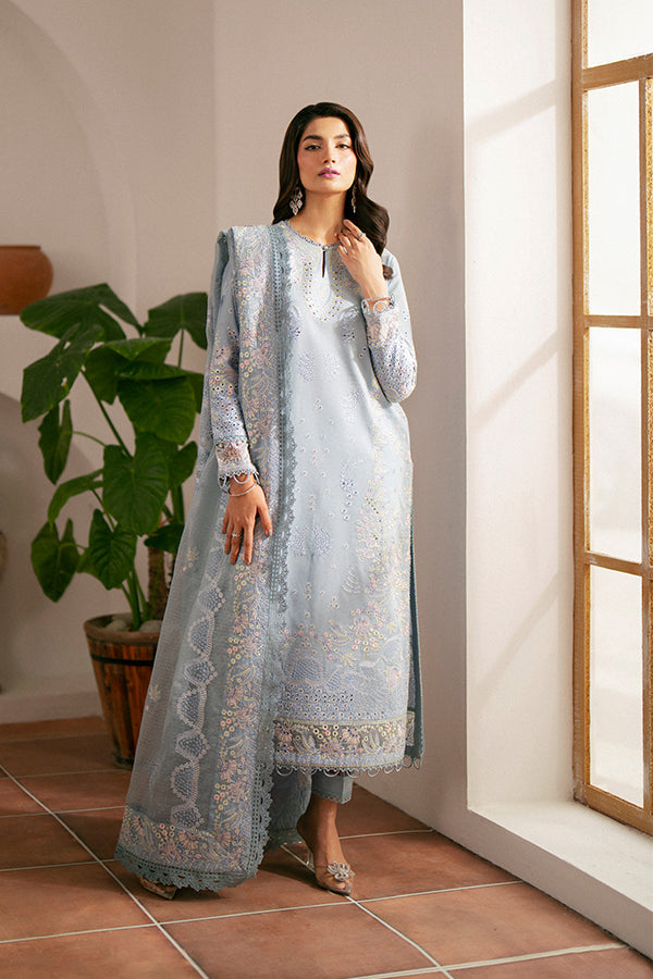 Saffron | Mystere Festive Lawn | Kye