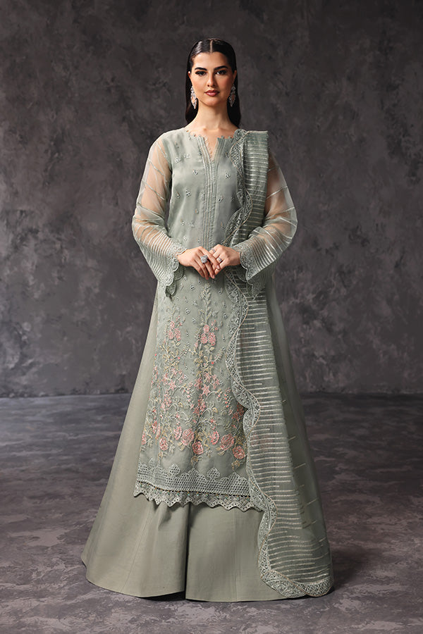 Saffron | Aatish Formals | Sehar-e-Shama - House Of Anaya