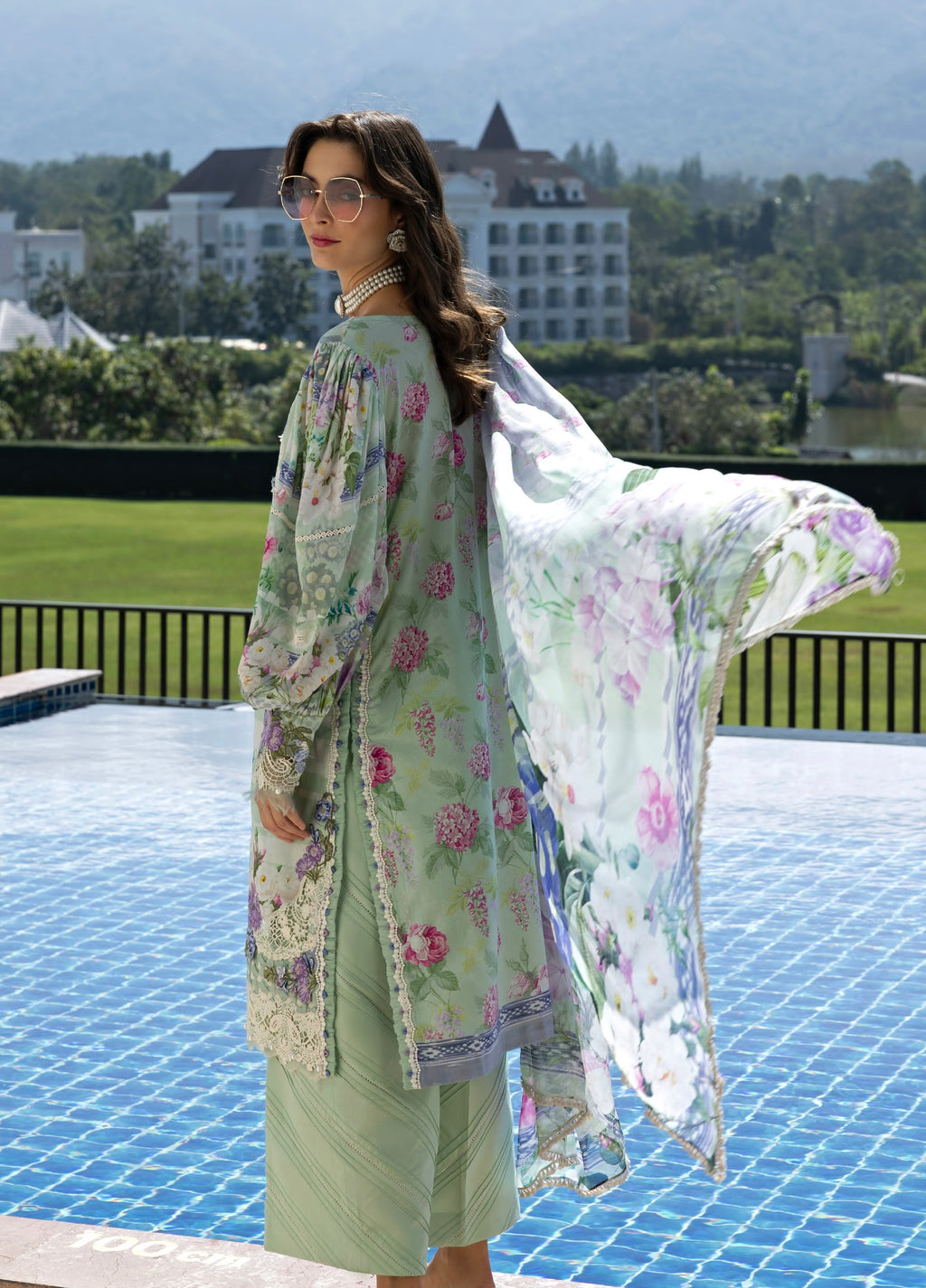 Elaf Premium | Eid Lawn'26 | ESA-6B EVELINE WHISPERS