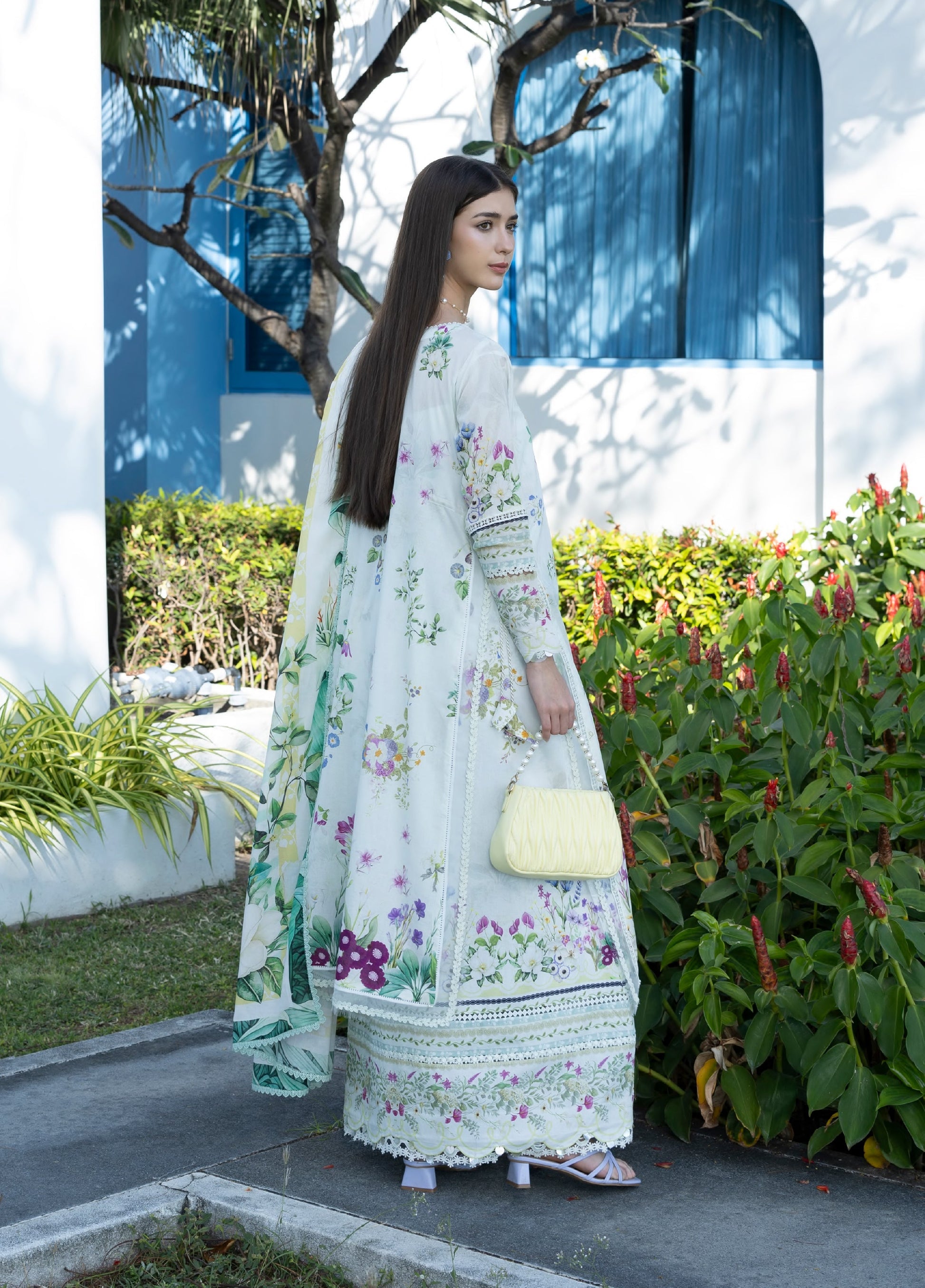 Elaf Premium | Eid Lawn'26 | EPN-7B MOON FLOWER