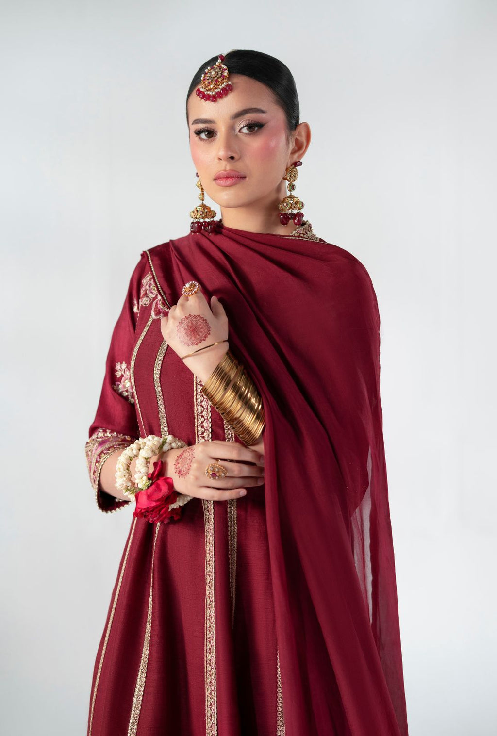 AJR Couture | Luxe Pret 25 |  Ruby Raffia