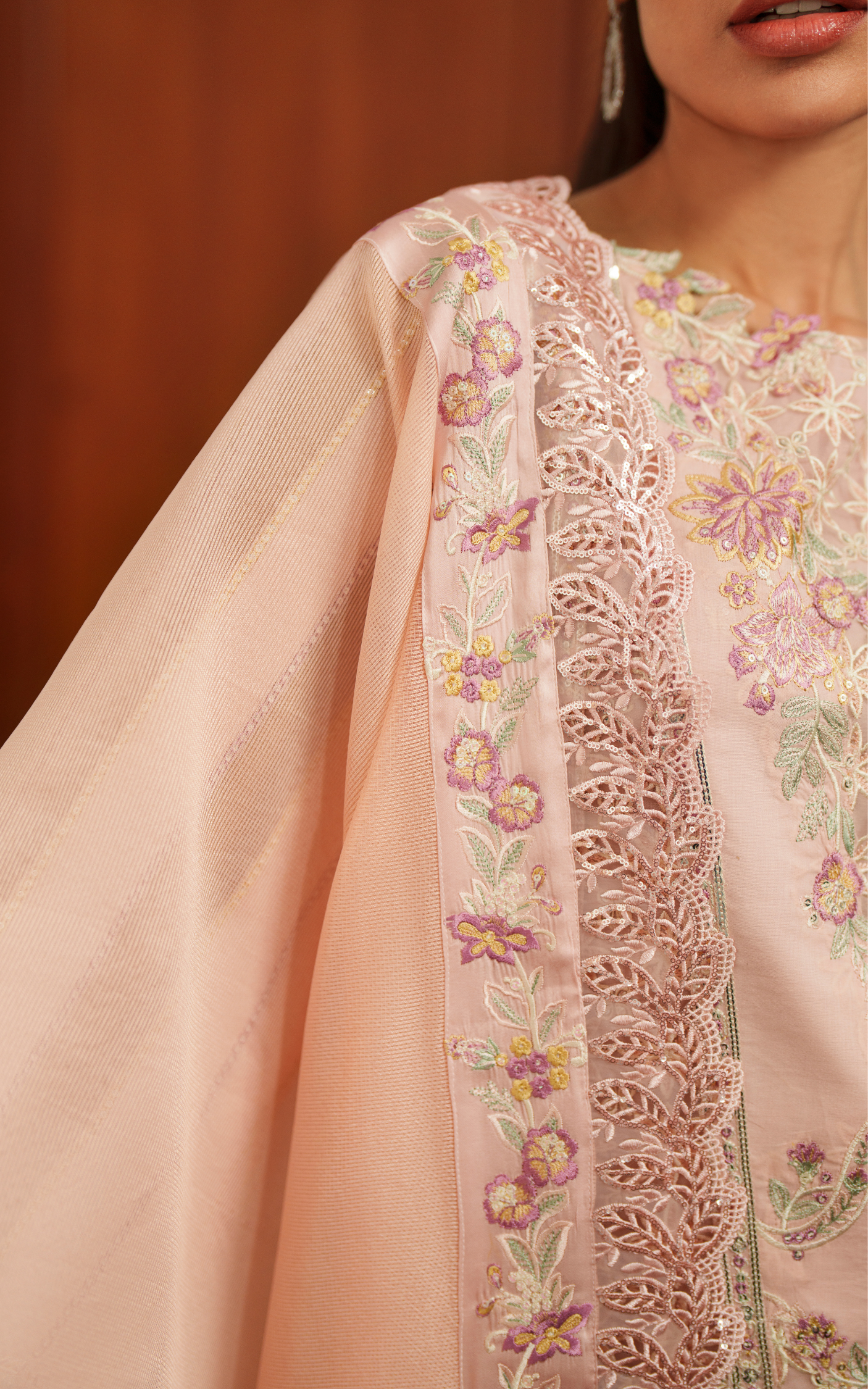 Asifa and Nabeel | Versa Luxury Lawn 26 | Crimson Courage VUL26-08