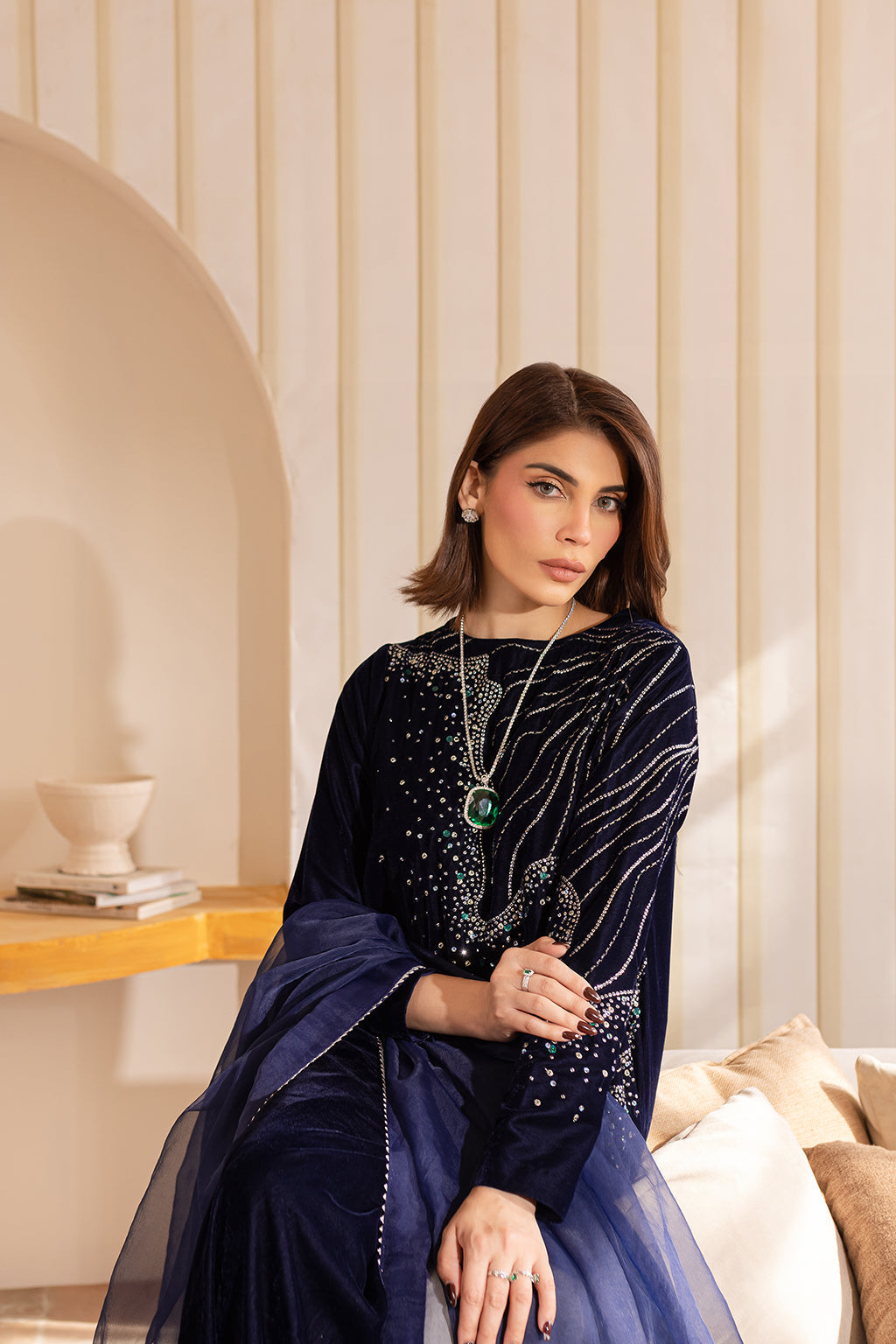 Vanya | Velvet Formals 24 |  KV-50 - Riwayat-e-Khas