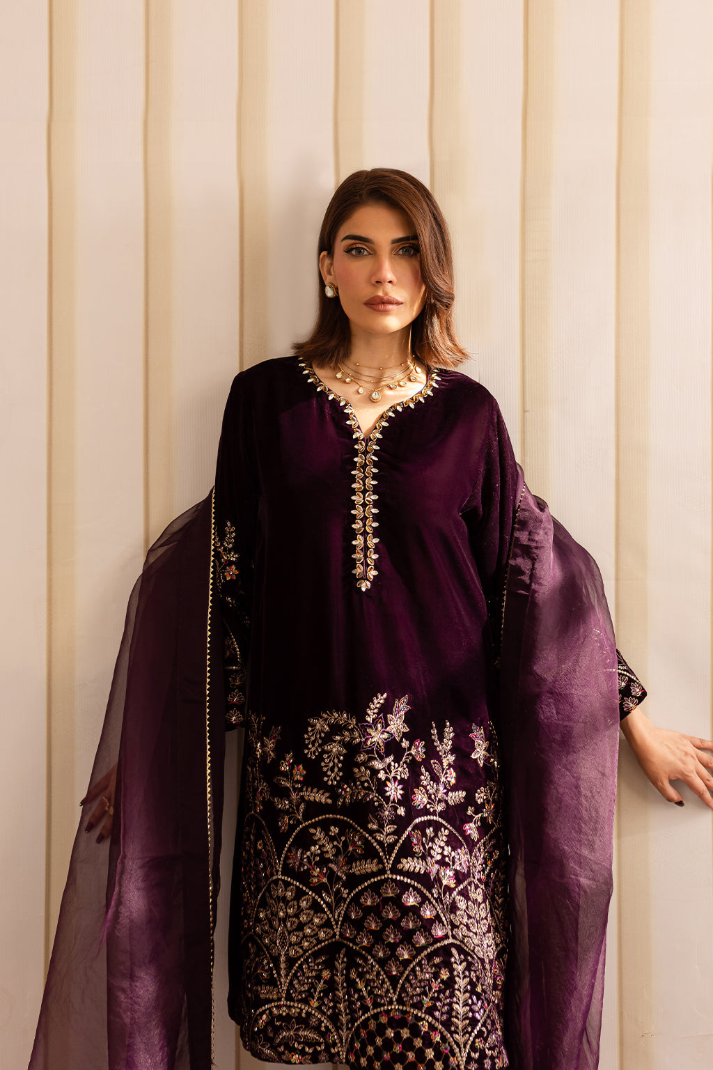 Vanya | Velvet Formals 24 |  KV-52 - Riwayat-e-Khas