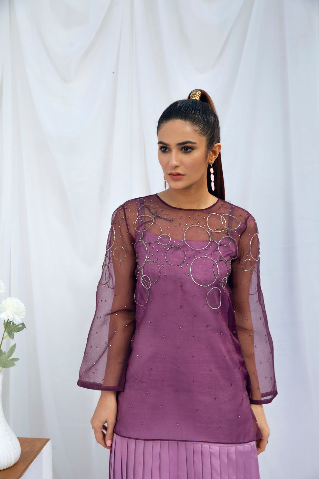 Hana | Viridity Ready to Wear | Peri-Winkle -VRT-010