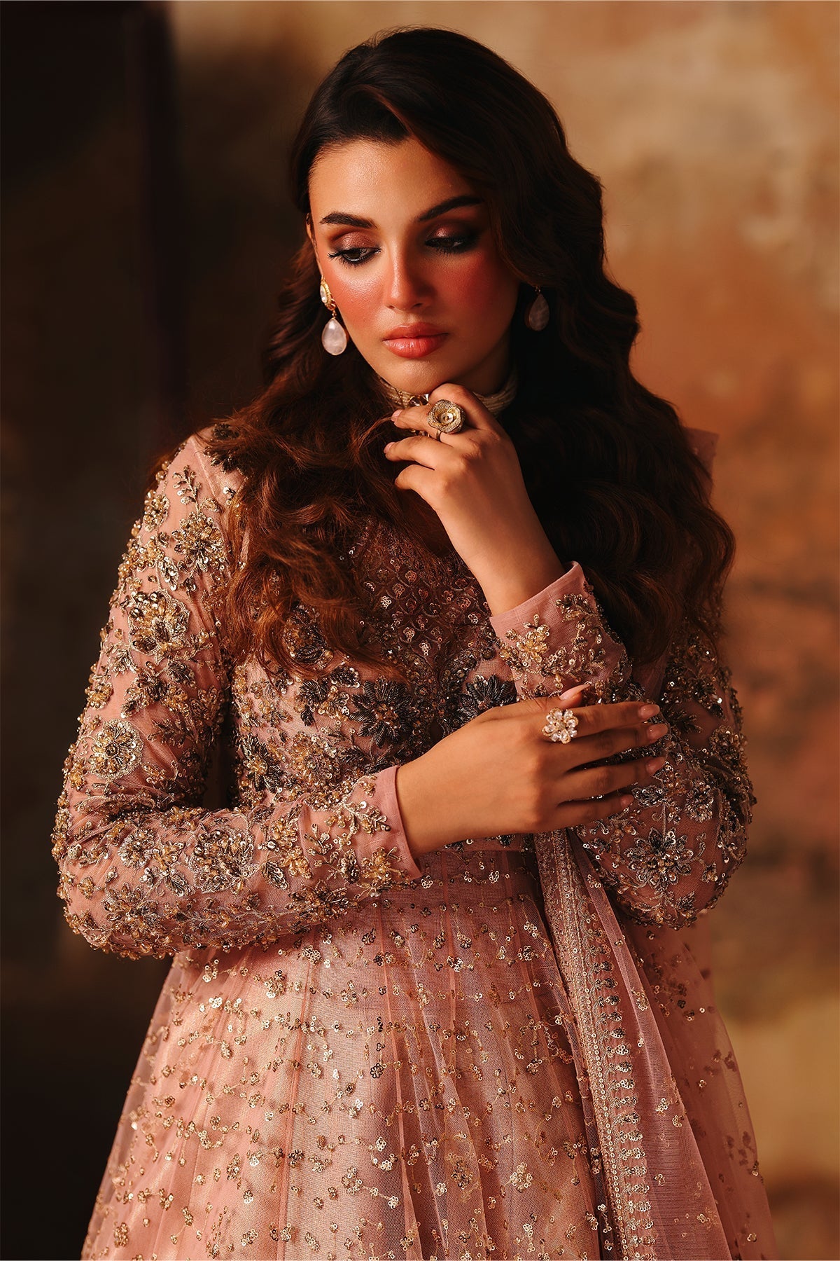 Charizma | Statement Formals | STM-5-06- Rose Gold