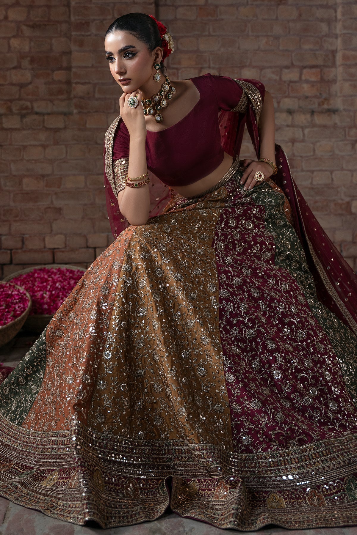 Mina Kashif | Virsa Wedding Formals | Zah-e-naseeb