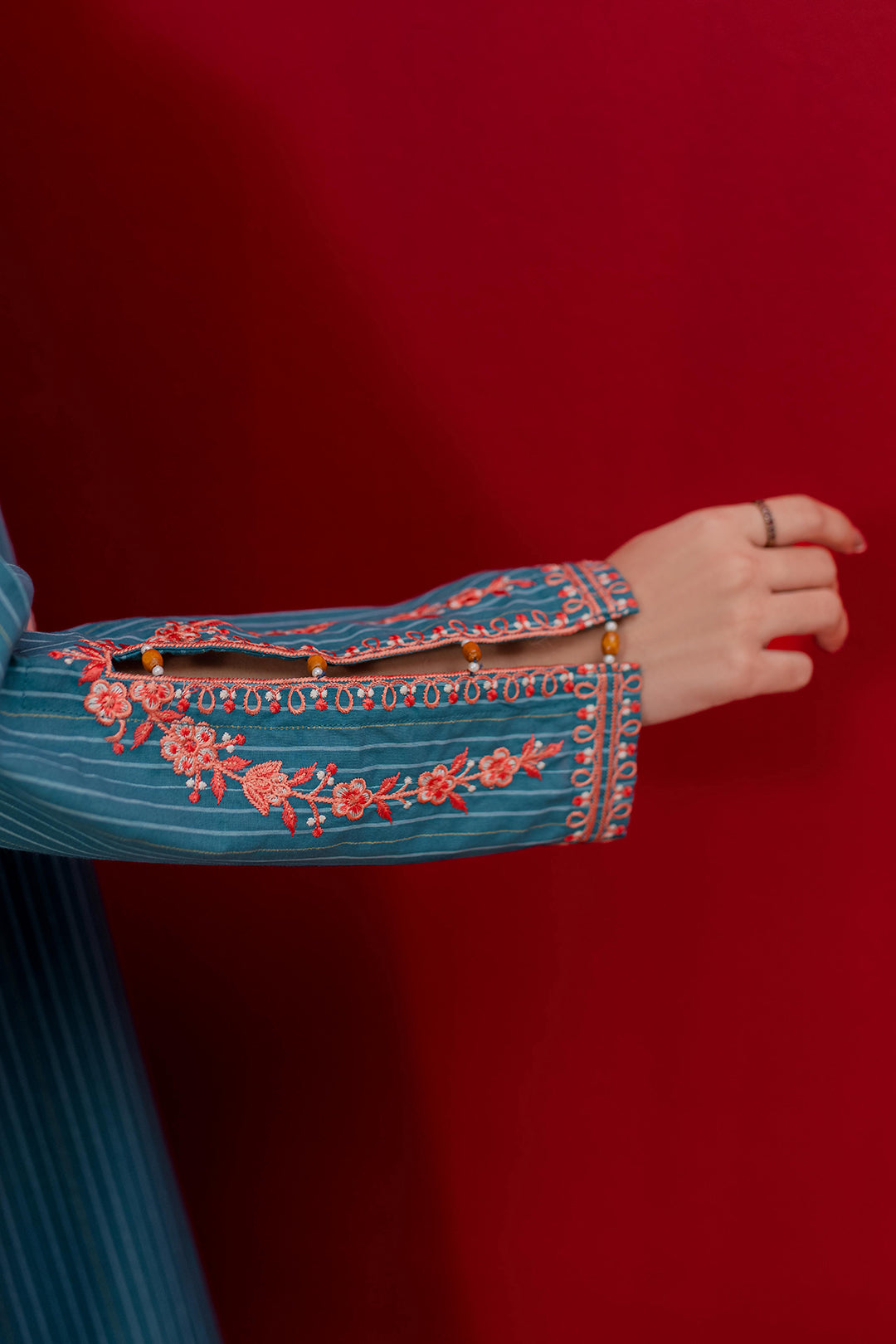 Zellbury | Winter Pret | Embroidered Kurta Dupatta Trouser - 1265 - Libasekhas