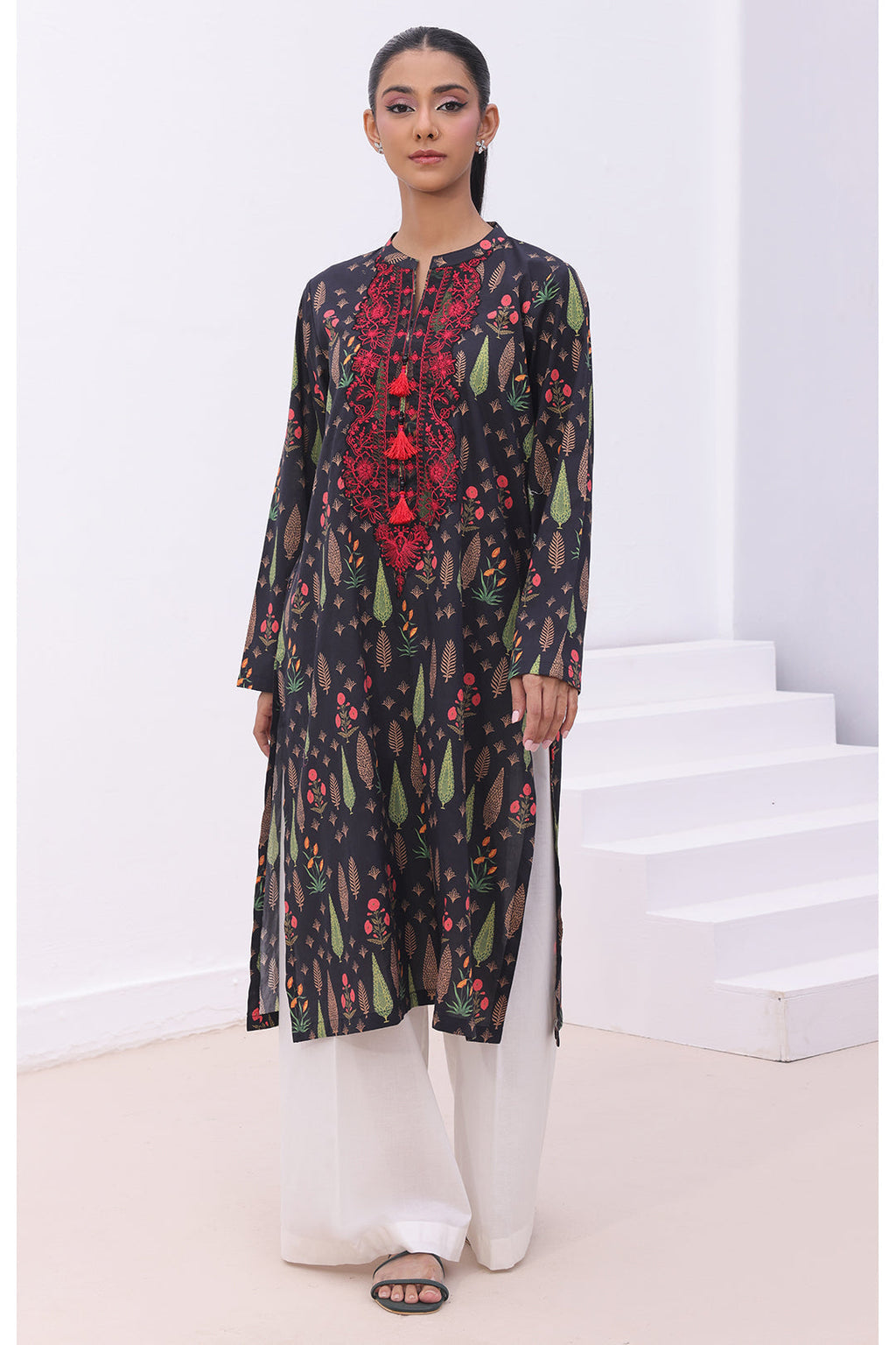 Zellbury | Summer Pret | Embroidered Kurta - 2800 - Libasekhas