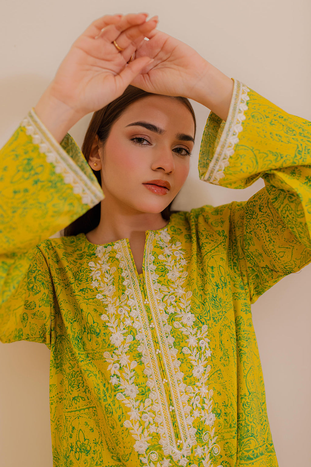 Zellbury | Summer Pret | Embroidered Kurta - 2845 - Libasekhas