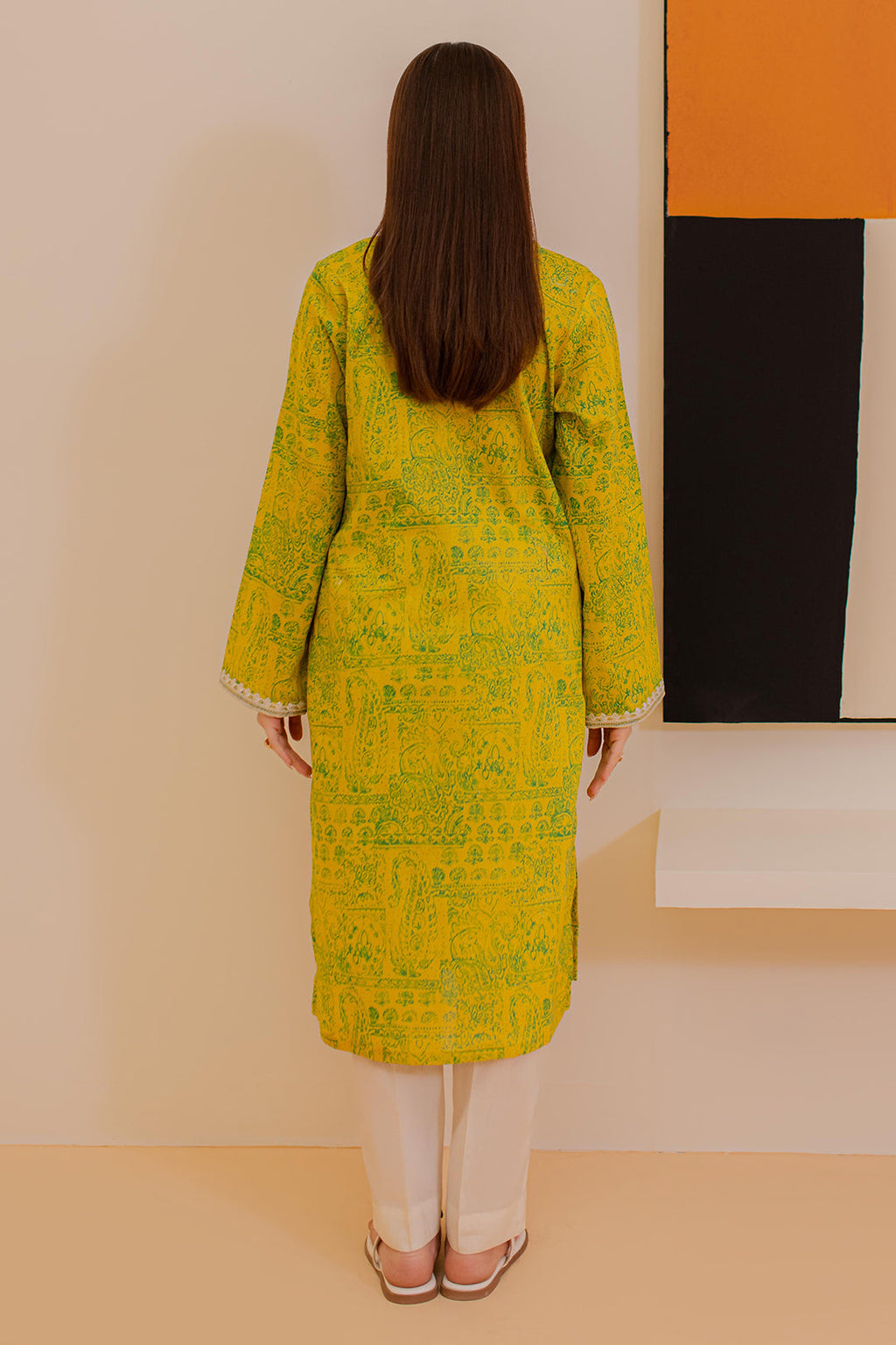 Zellbury | Summer Pret | Embroidered Kurta - 2845 - Libasekhas