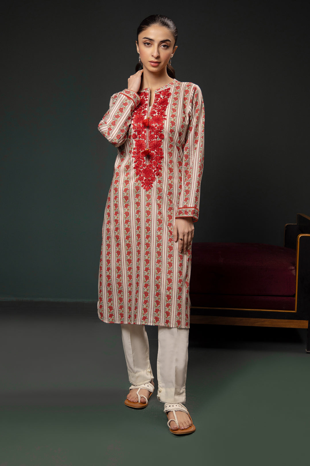 Zellbury | Summer Pret | Embroidered Kurta - 2864 - Libasekhas
