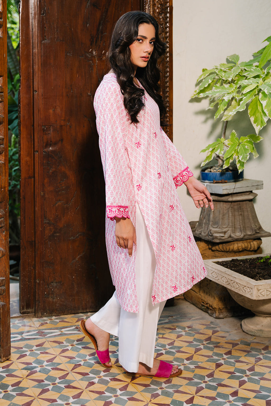 Zellbury | Summer Pret | Embroidered Kurta - 2899 - Libasekhas