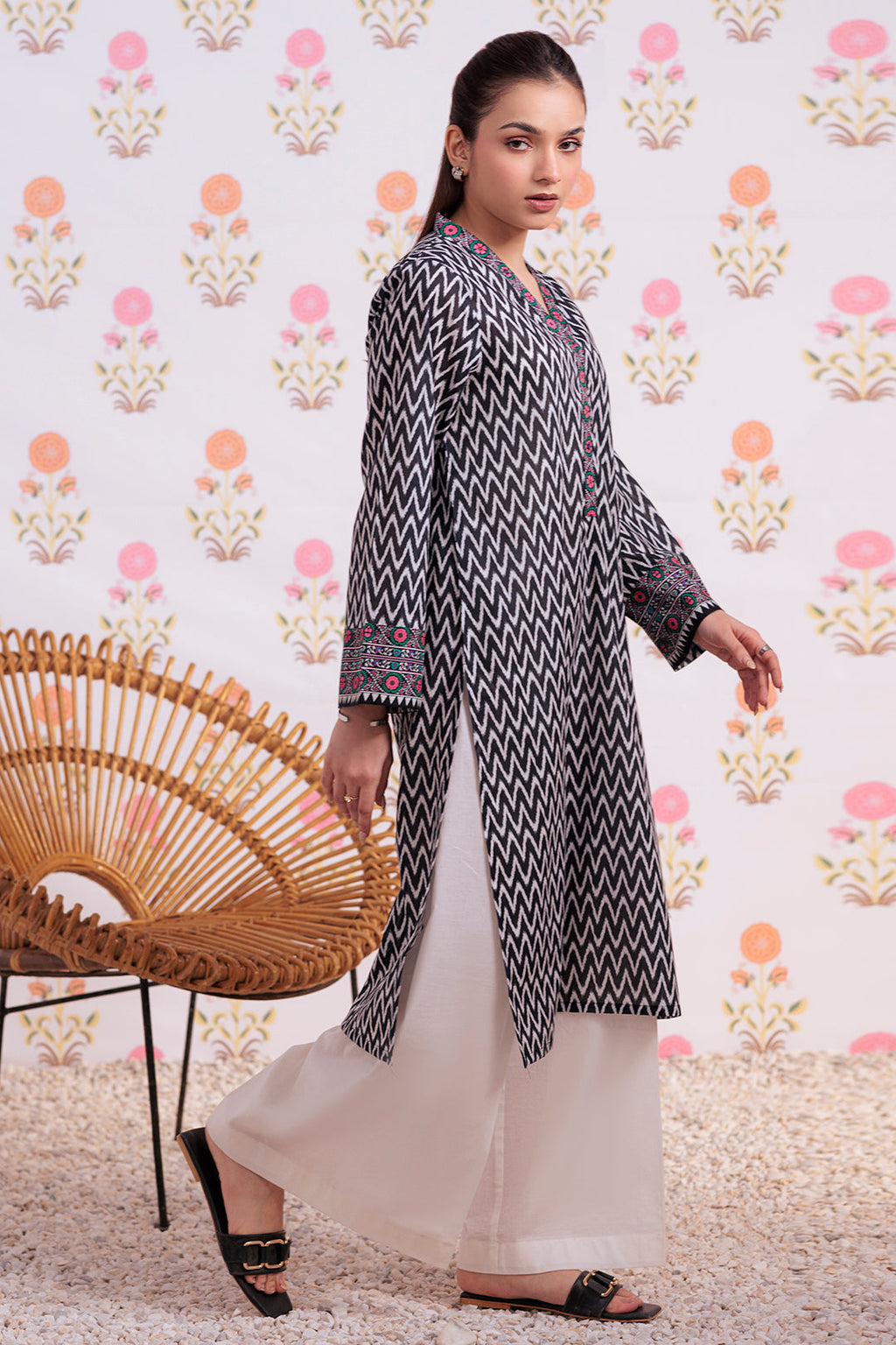 Zellbury | Winter Pret | Kurta - 3176 - Libasekhas