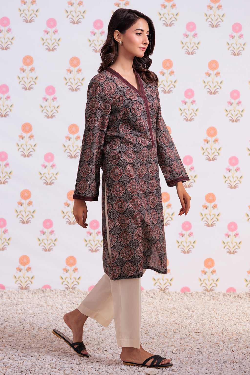 Zellbury | Winter Pret | Kurta - 3247 - Libasekhas