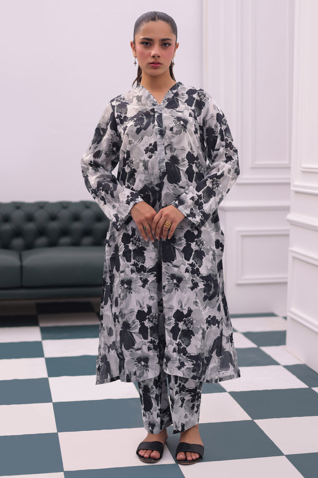 Zellbury | Summer Pret | Kurta Trouser - 2813 - Libasekhas