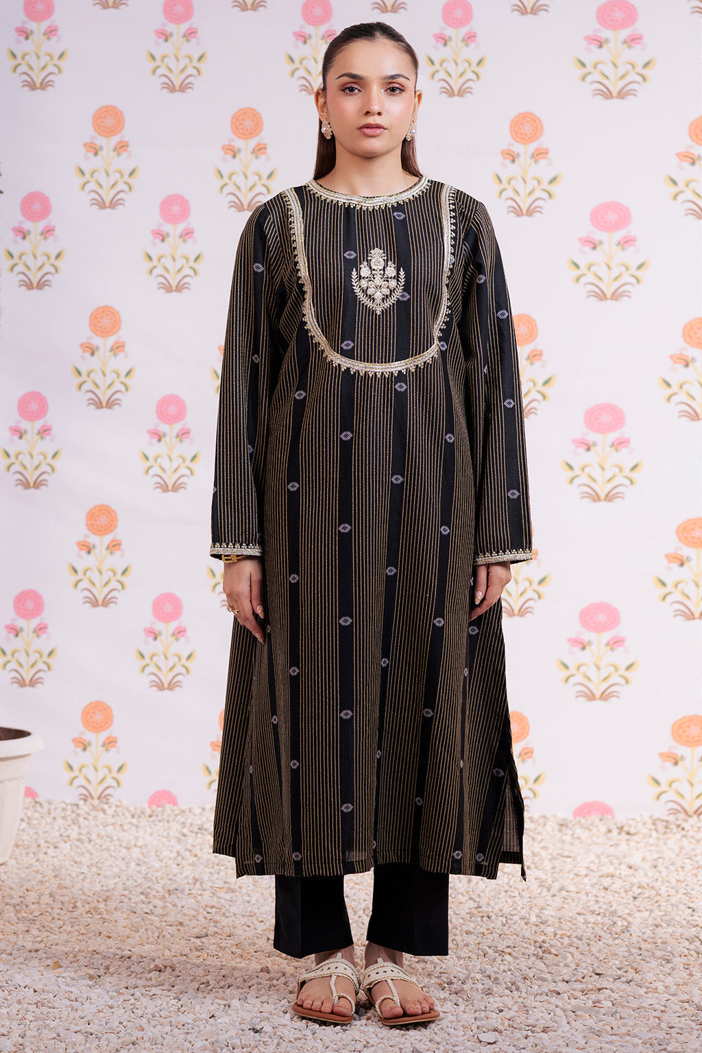 Zellbury | Summer Pret | Embroidered Kurta Trouser - 2855 - Libasekhas