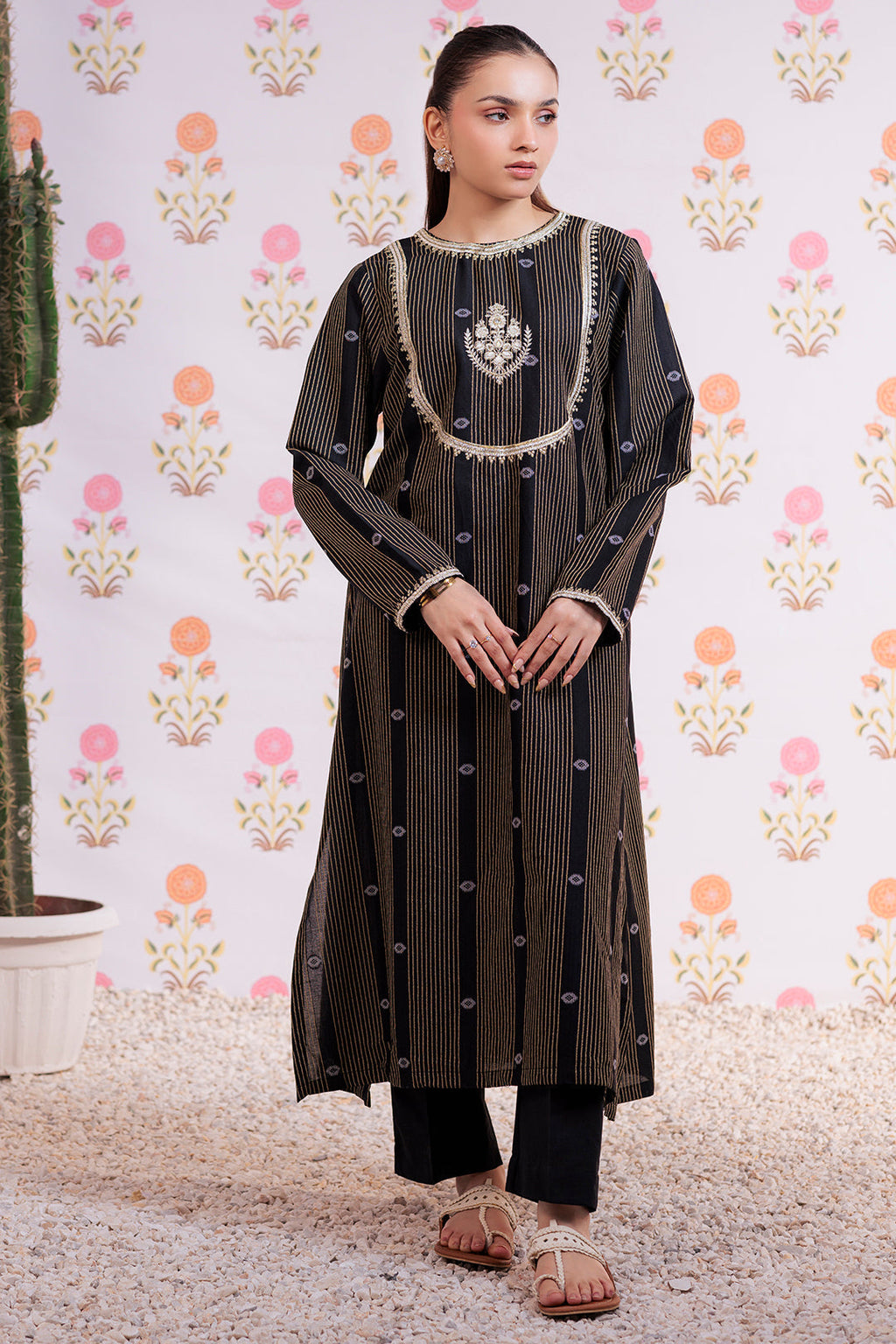 Zellbury | Summer Pret | Embroidered Kurta Trouser - 2855 - Libasekhas