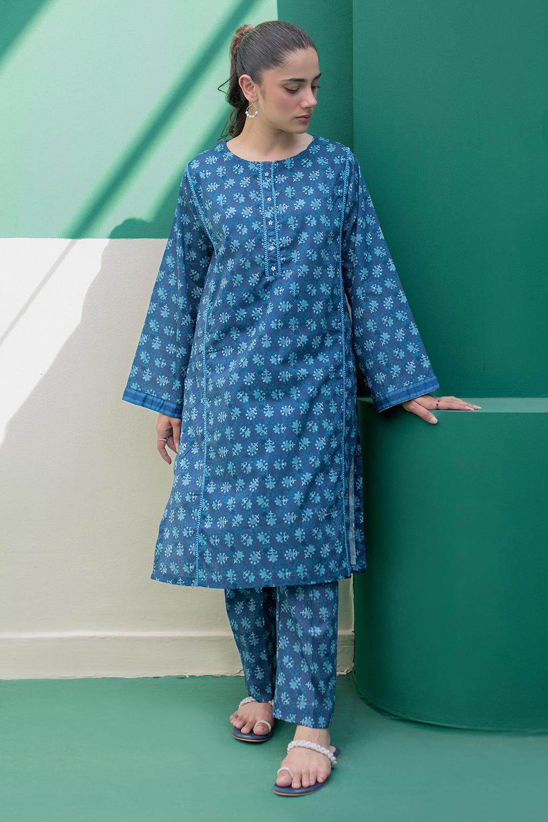 Zellbury | Summer Pret | Kurta Trouser - 2871 - Libasekhas