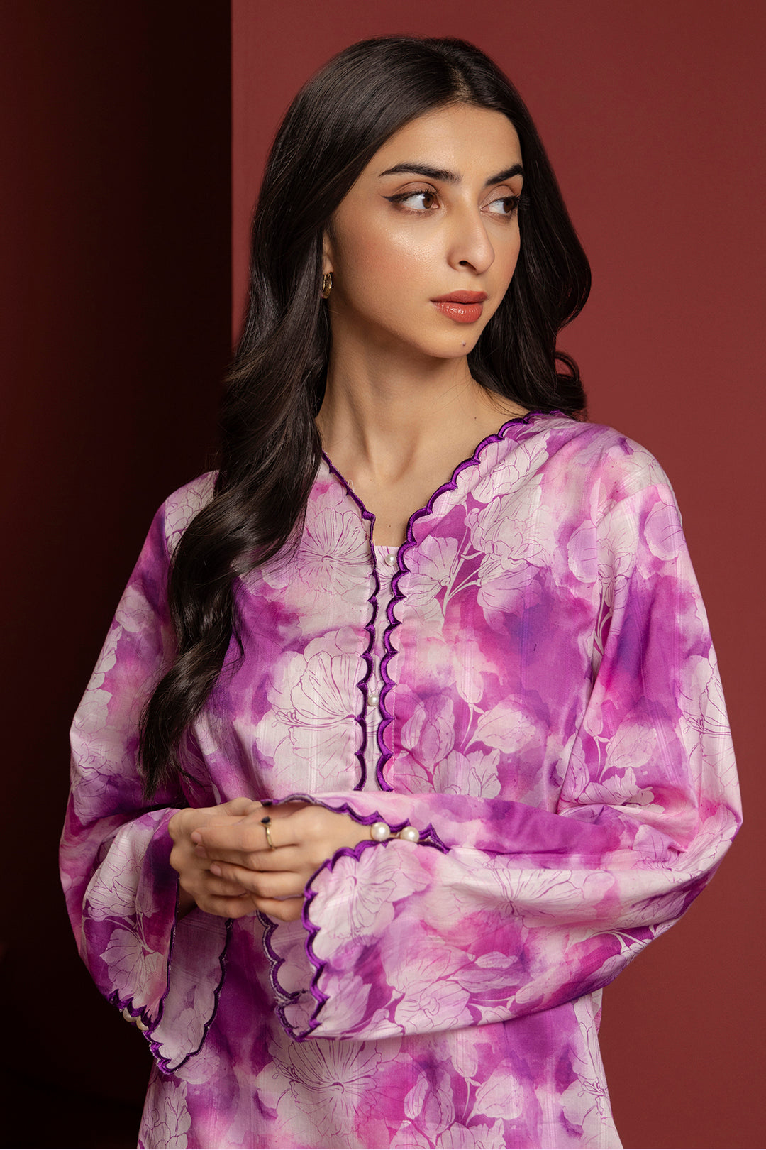 Zellbury | Summer Pret | Embroidered Kurta Trouser - 2900 - Libasekhas