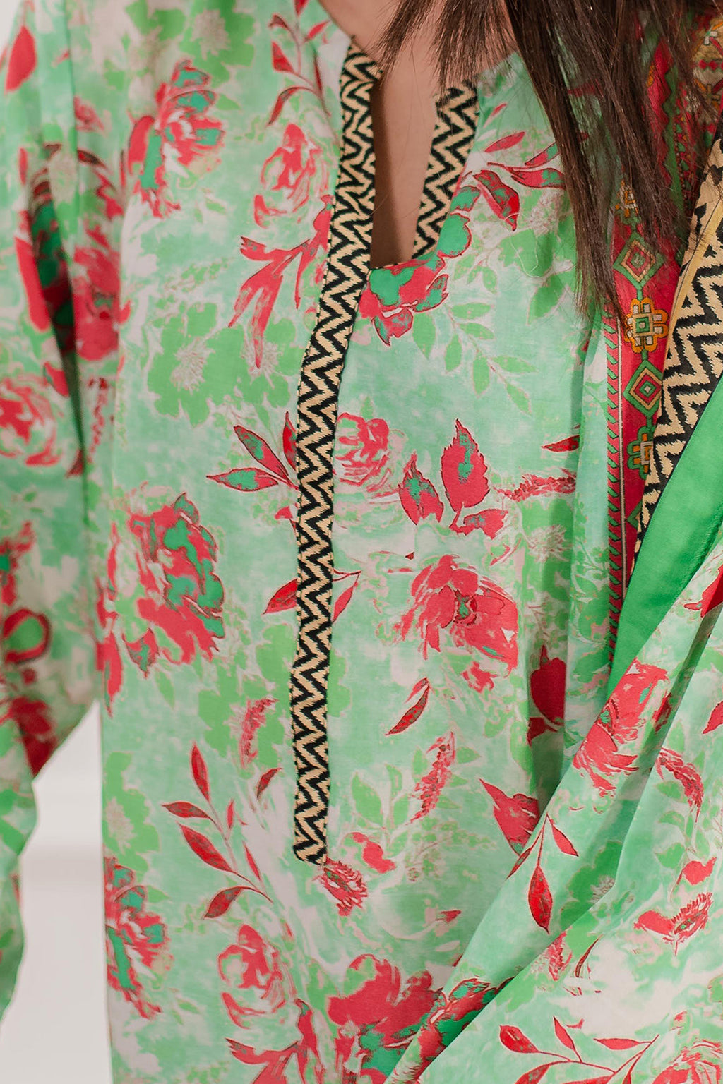 Zellbury | Summer Pret | Kurta Dupatta Trouser - 2829 - Libasekhas