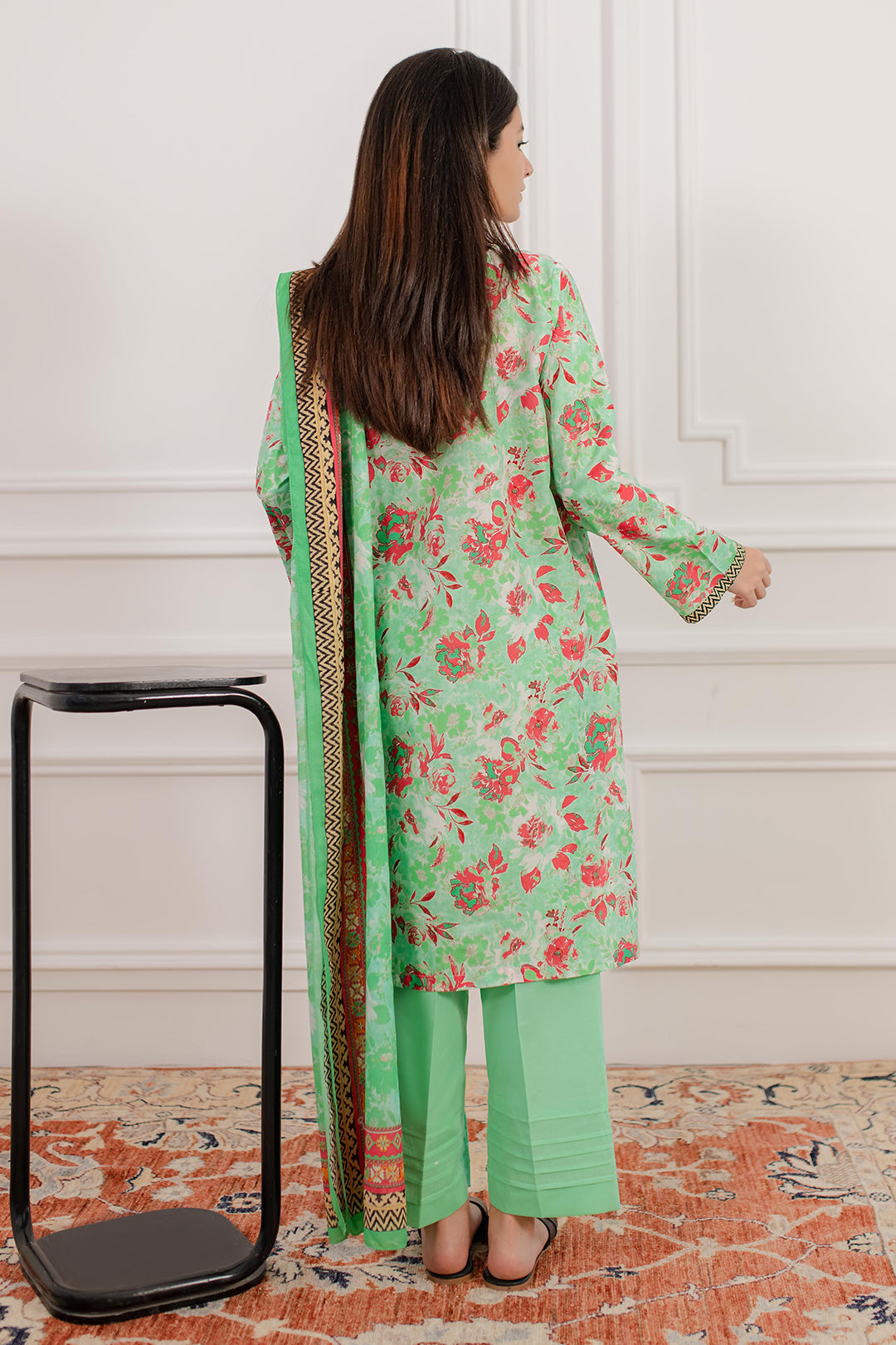 Zellbury | Summer Pret | Kurta Dupatta Trouser - 2829 - Libasekhas