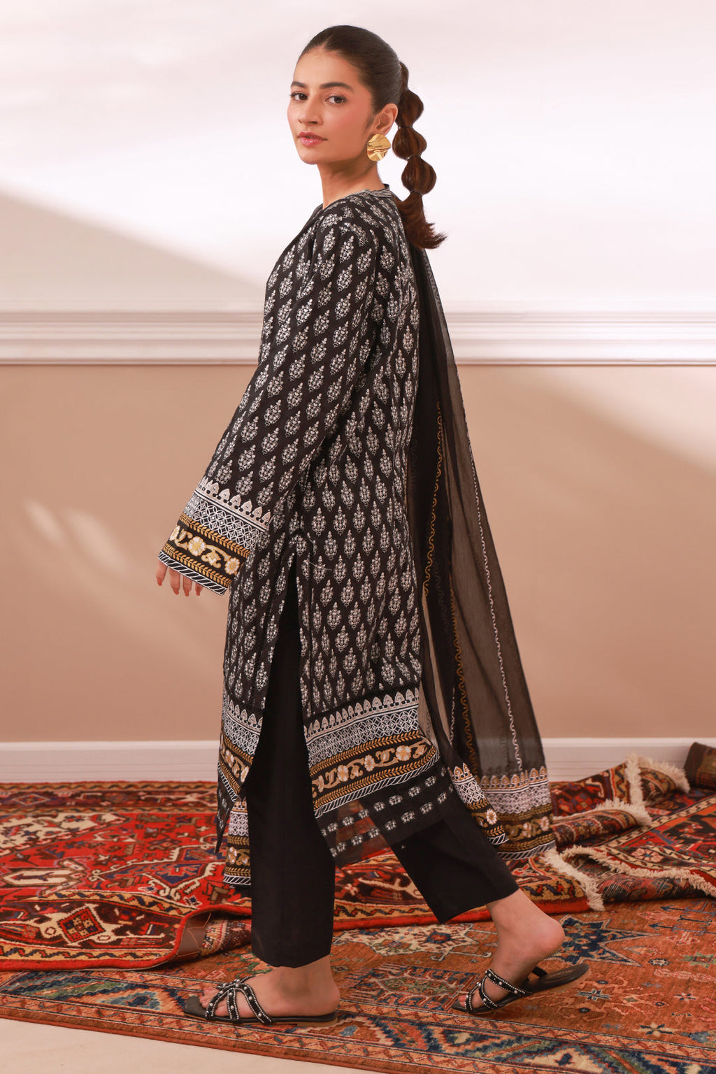 Zellbury | Summer Pret | Embroidered Kurta Dupatta - 0973 - Libasekhas