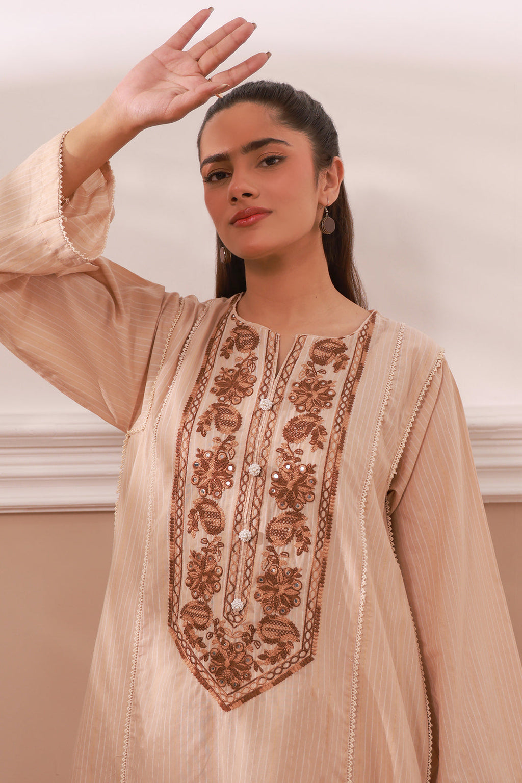 Zellbury | Summer Pret | Embroidered Kurta - 1866 - Libasekhas