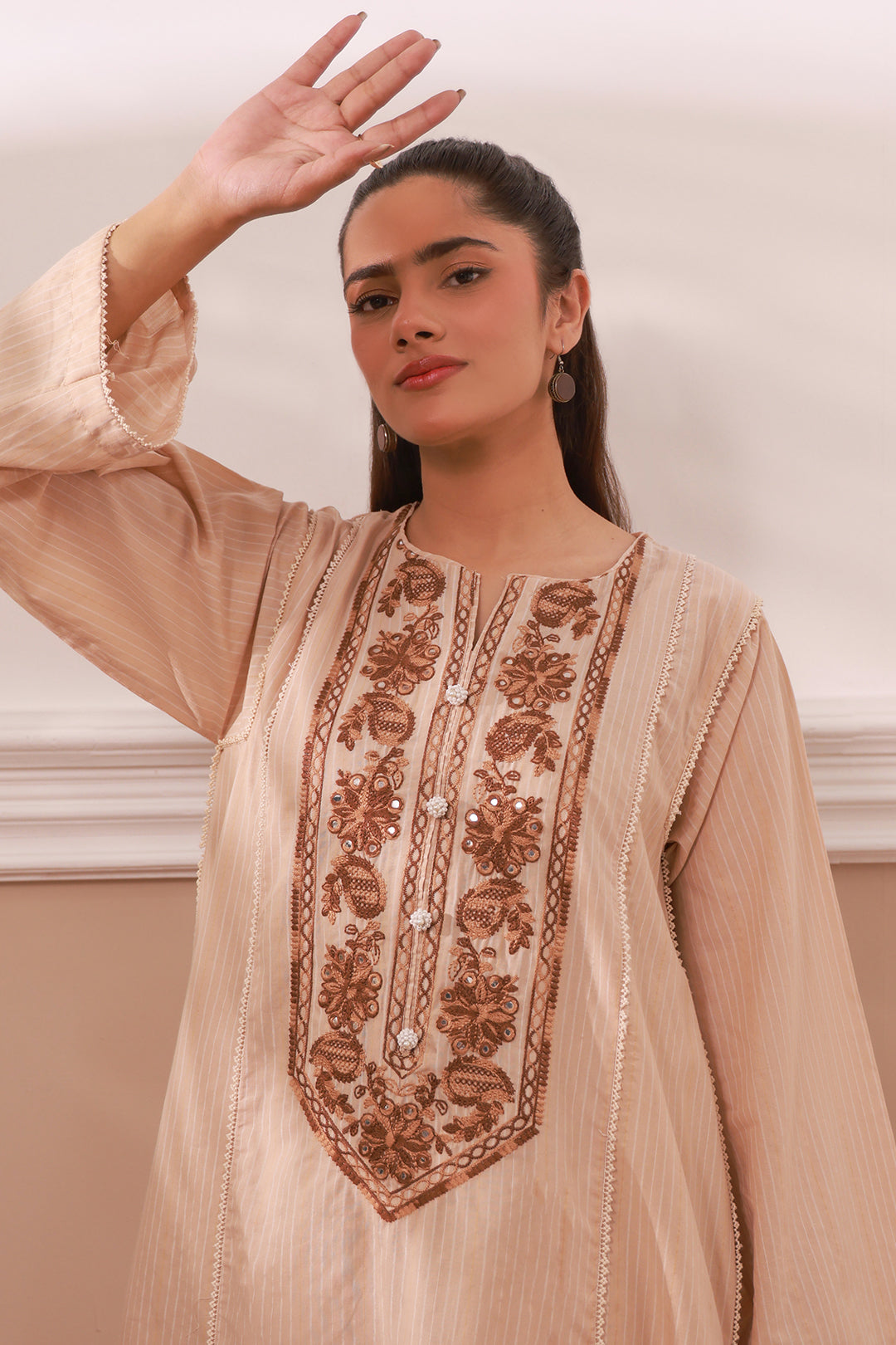 Zellbury | Summer Pret | Embroidered Kurta - 1866 - Libasekhas